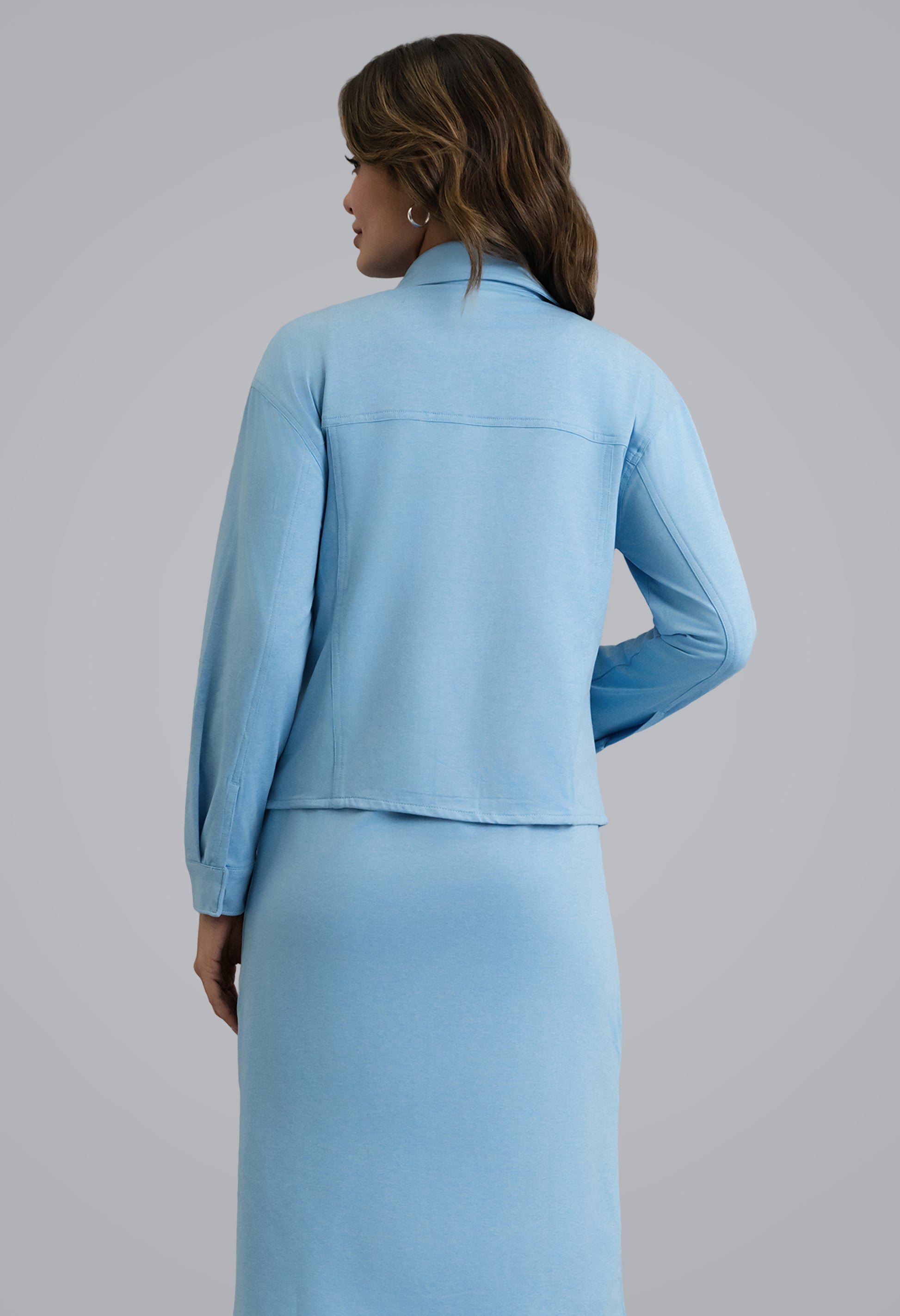 IBKÜL - IBKomfortable Biker Jacket - Color: Chambray Heather