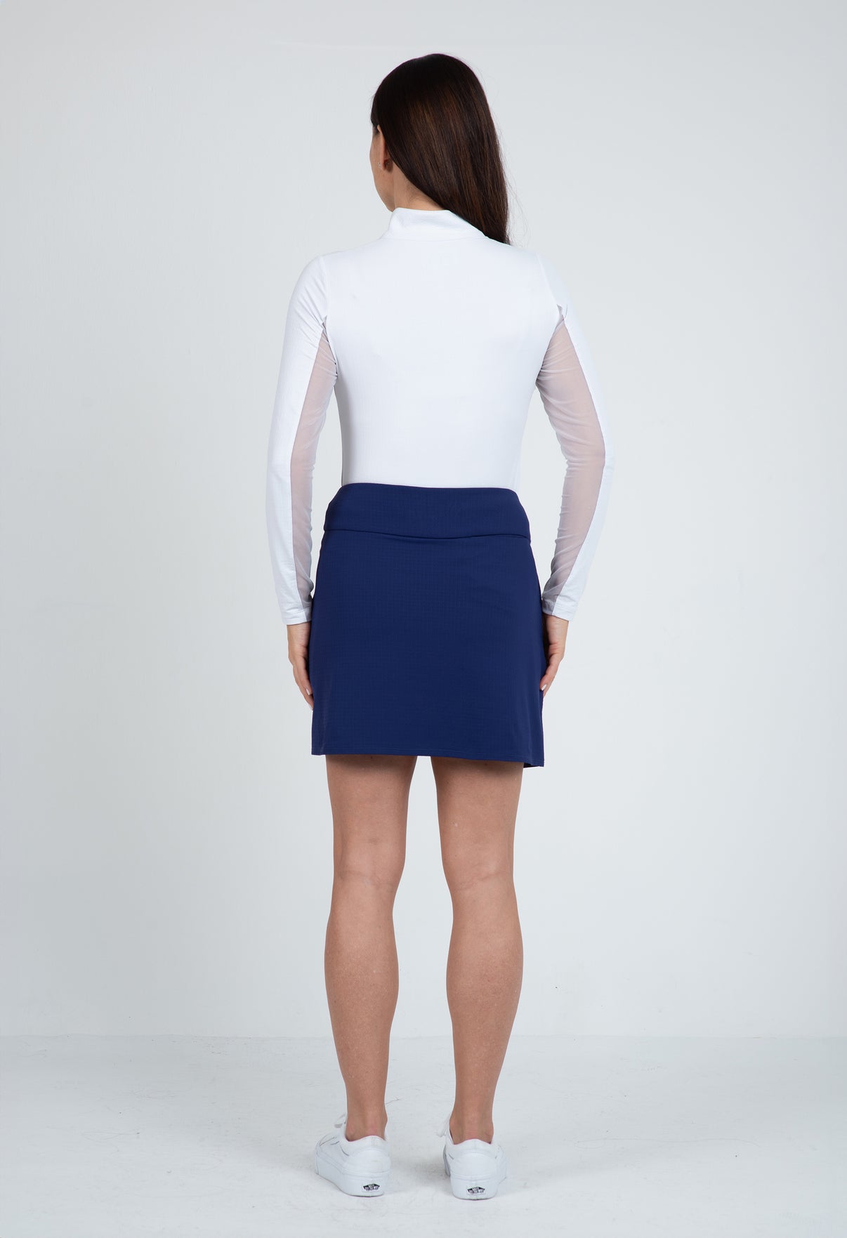 IBKÜL - Solid Layered Skort - 60000 - Color: Navy