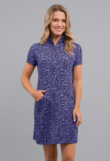 Courtney Short Sleeve Mock Dress