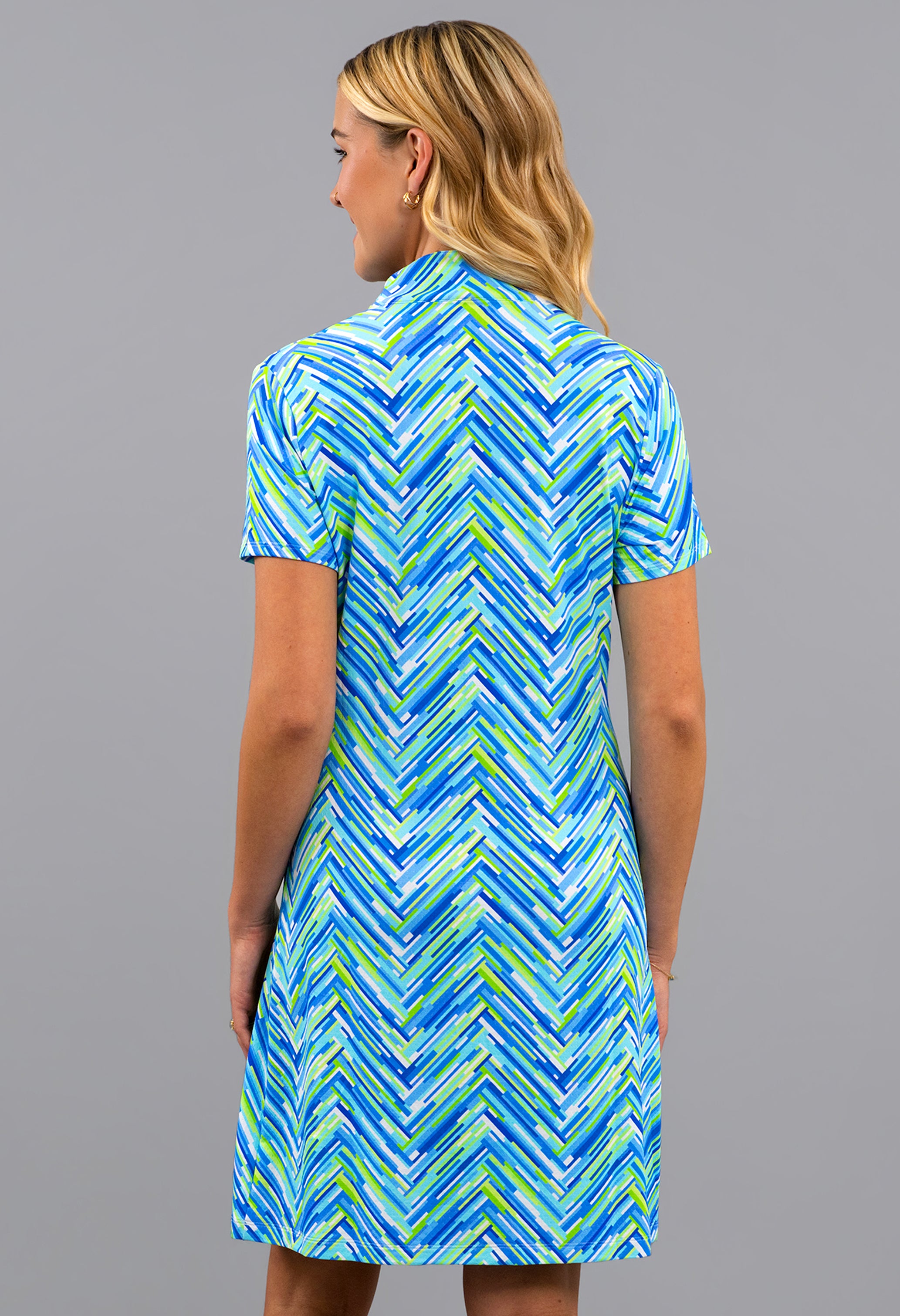 Robin Short Sleeve Mock Dress