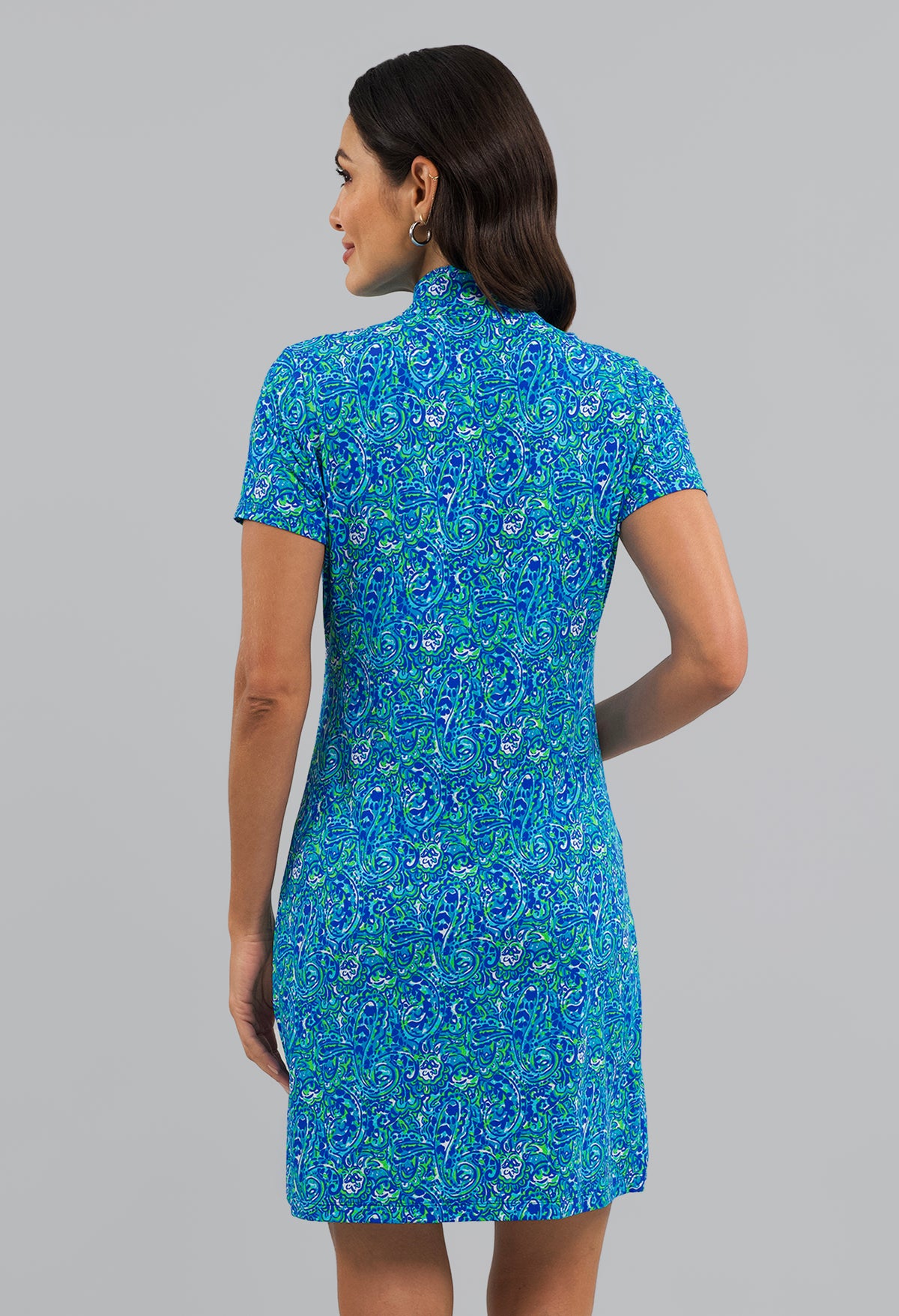 Bianca Short Sleeve Mock Dress