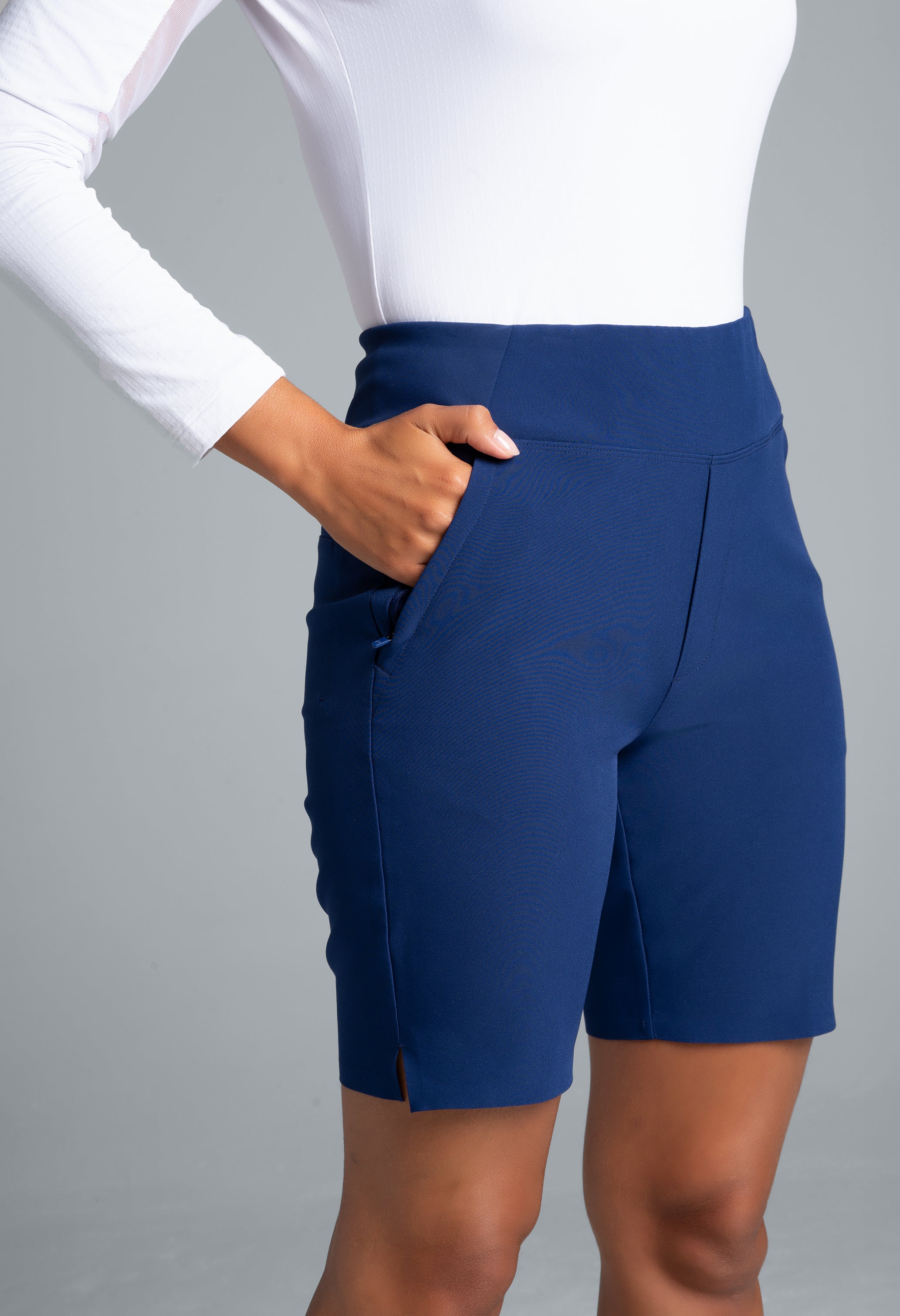 Solid Knit Shorts
