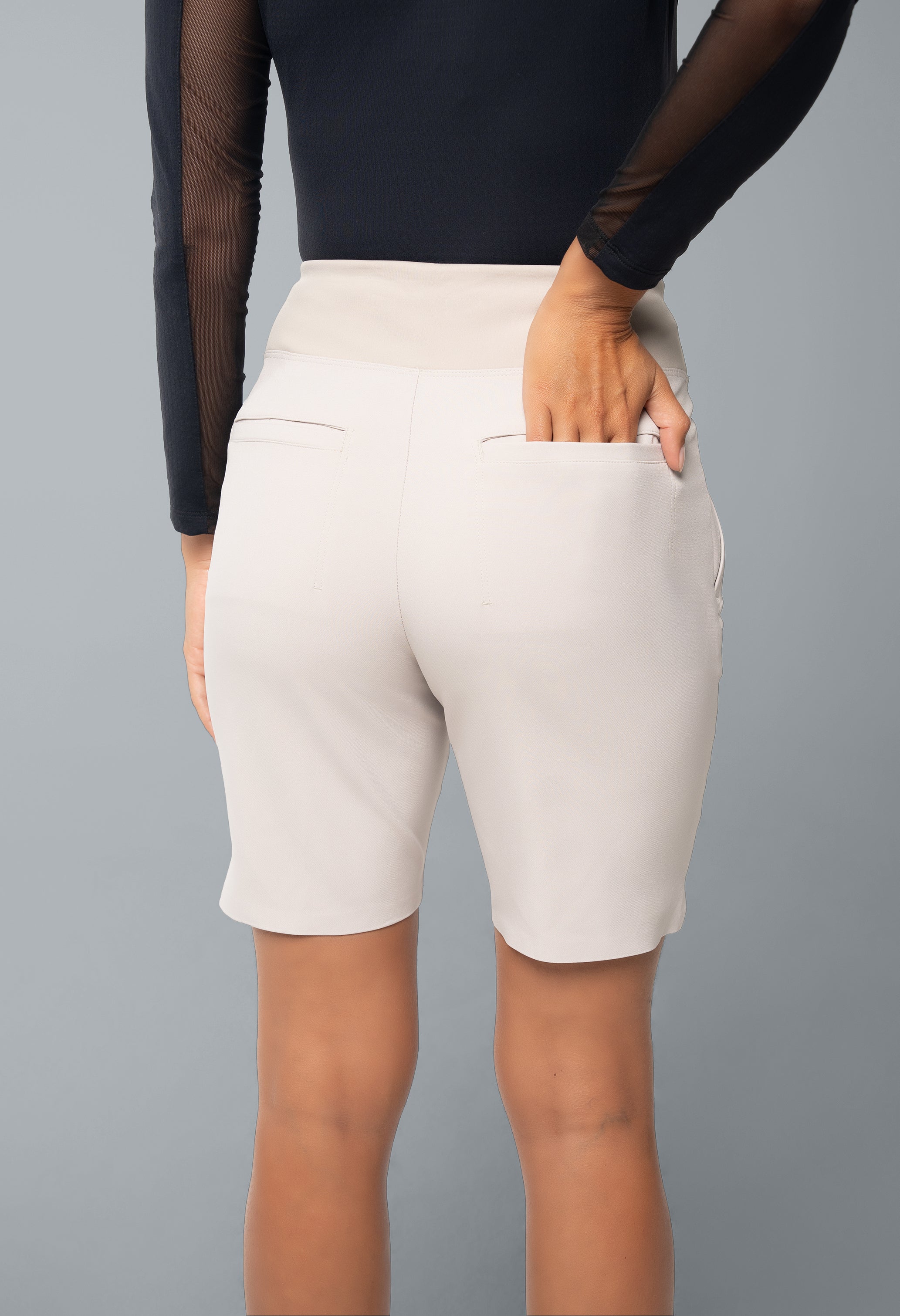 Solid Knit Shorts