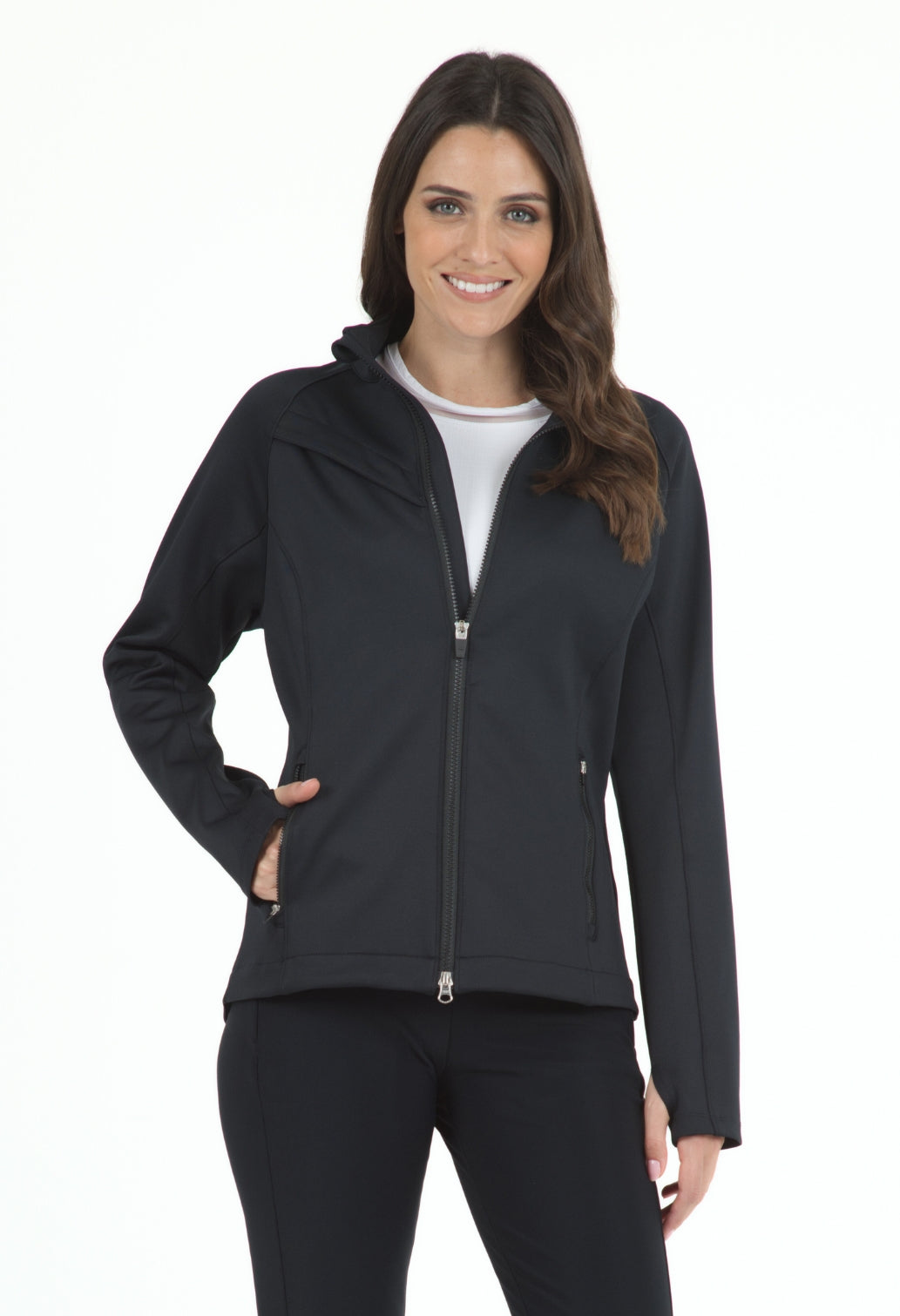 IBKÜL - Women's Solid Jacket - 71000 - Color: Black