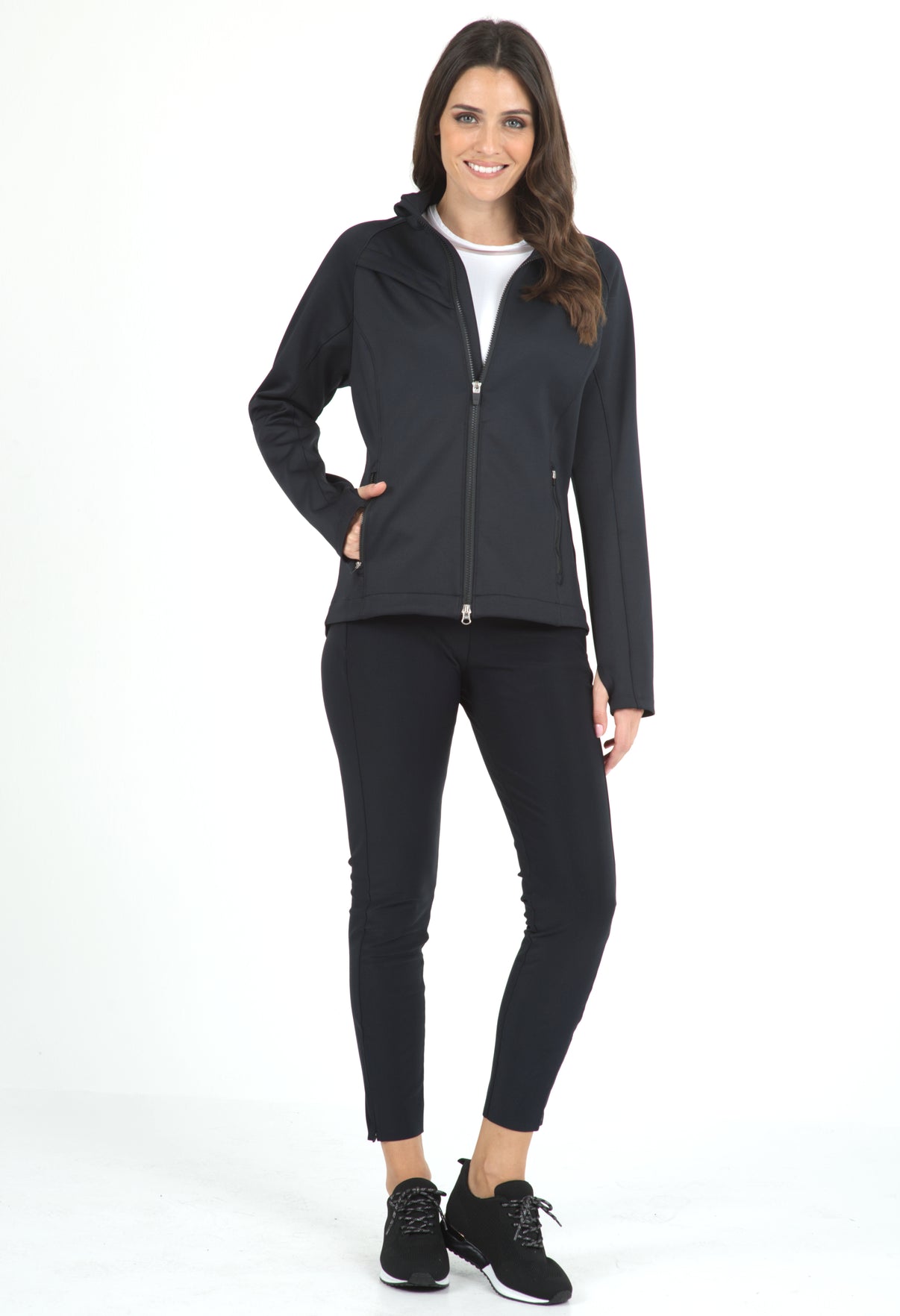 IBKÜL - Women's Solid Jacket - 71000 - Color: Black