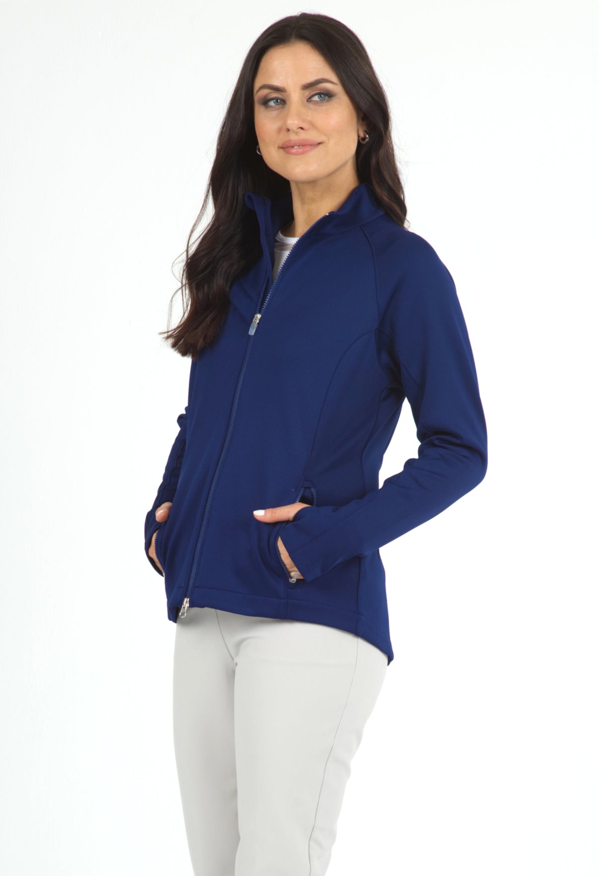 IBKÜL - Women's Solid Jacket - 71000 - Color: Midnight
