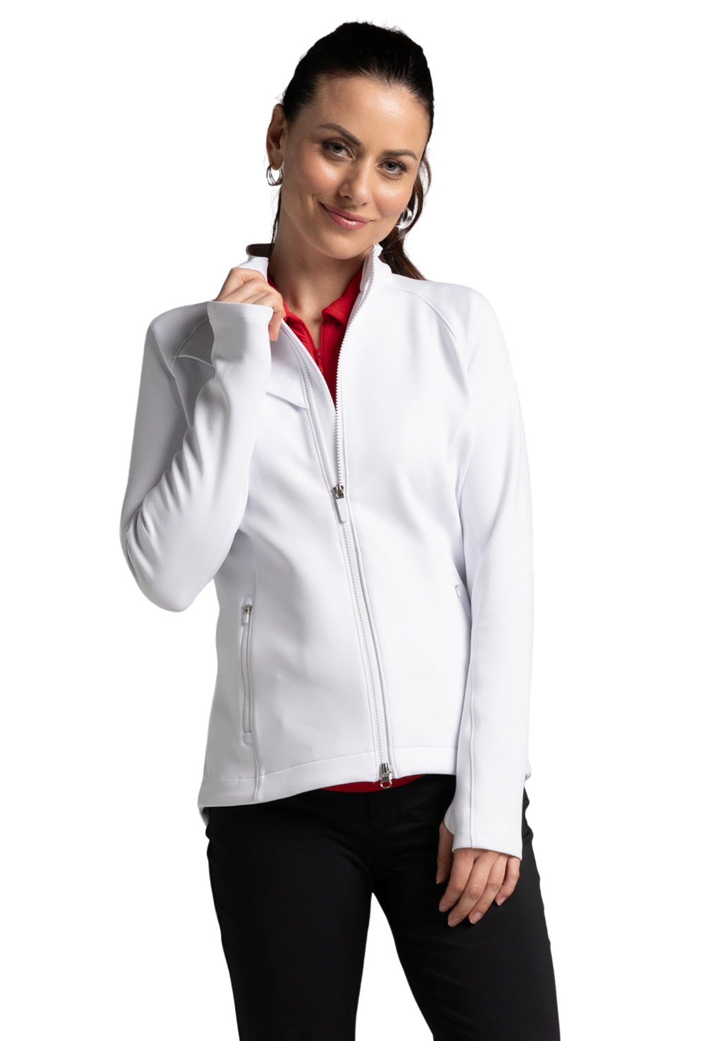 IBKÜL - Women's Solid Jacket - 71000 - Color: White