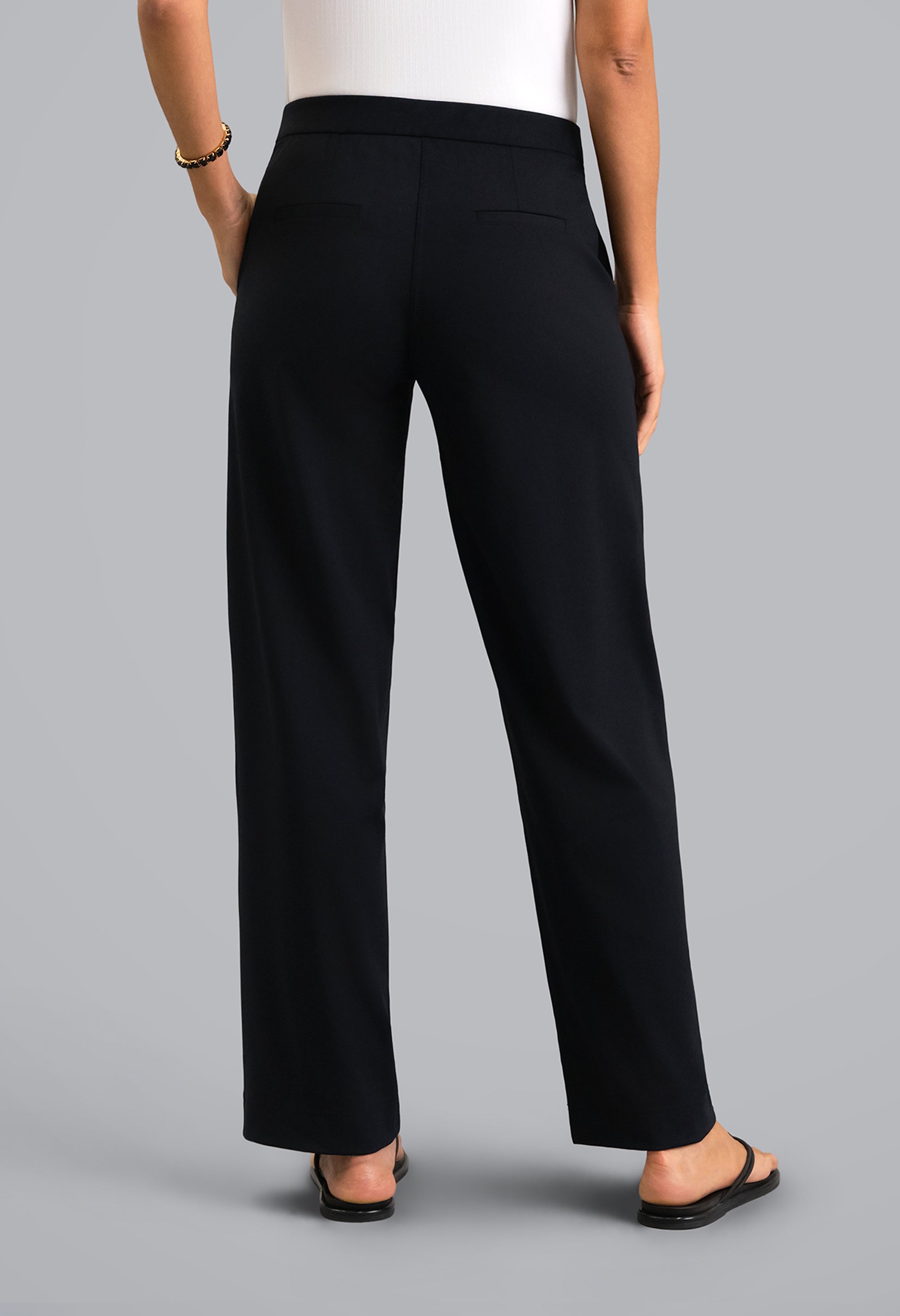 IBKÜL - Straight Leg Performance Pant - Color: Black