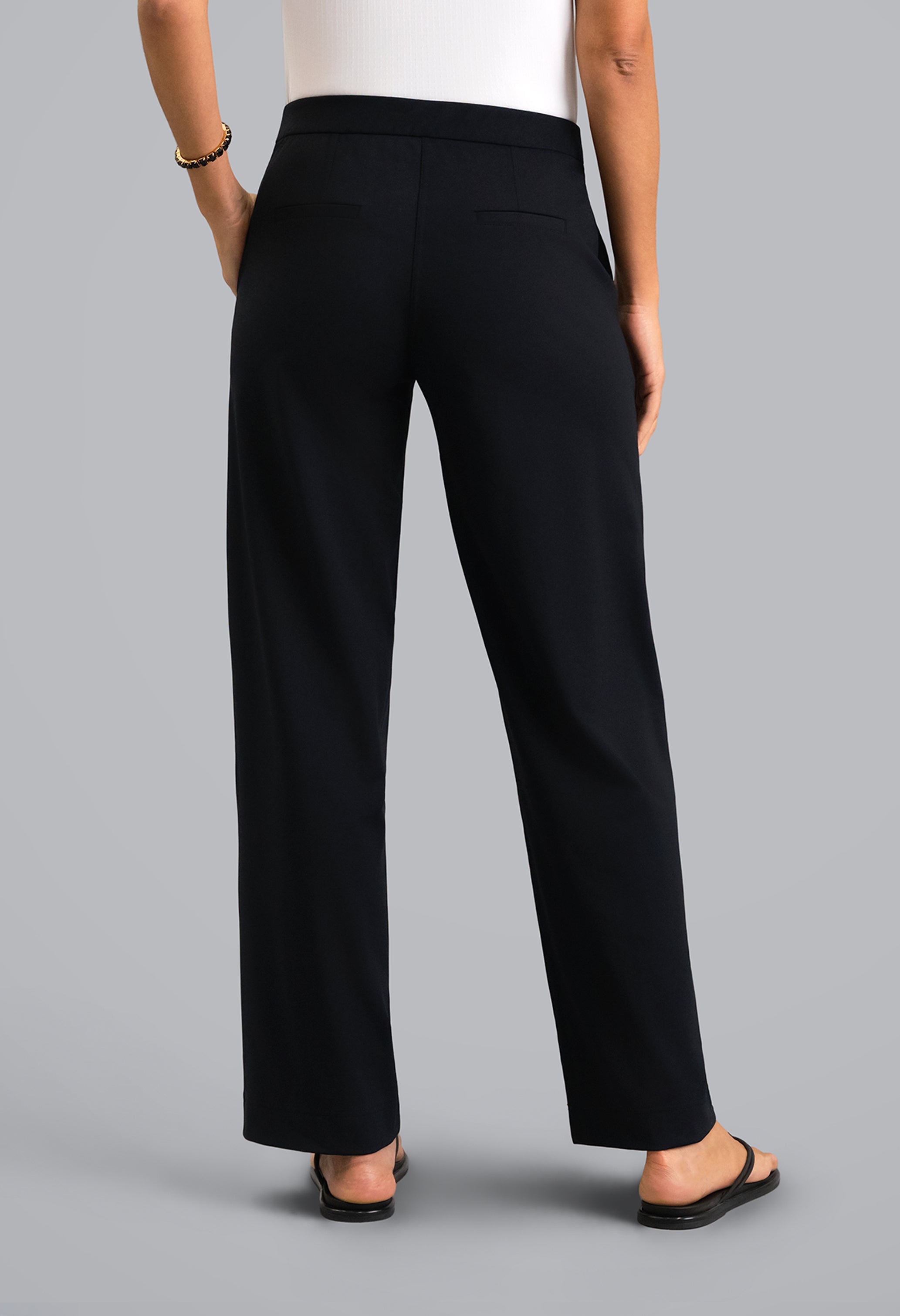 IBKÜL - Straight Leg Performance Pant - Color: Black