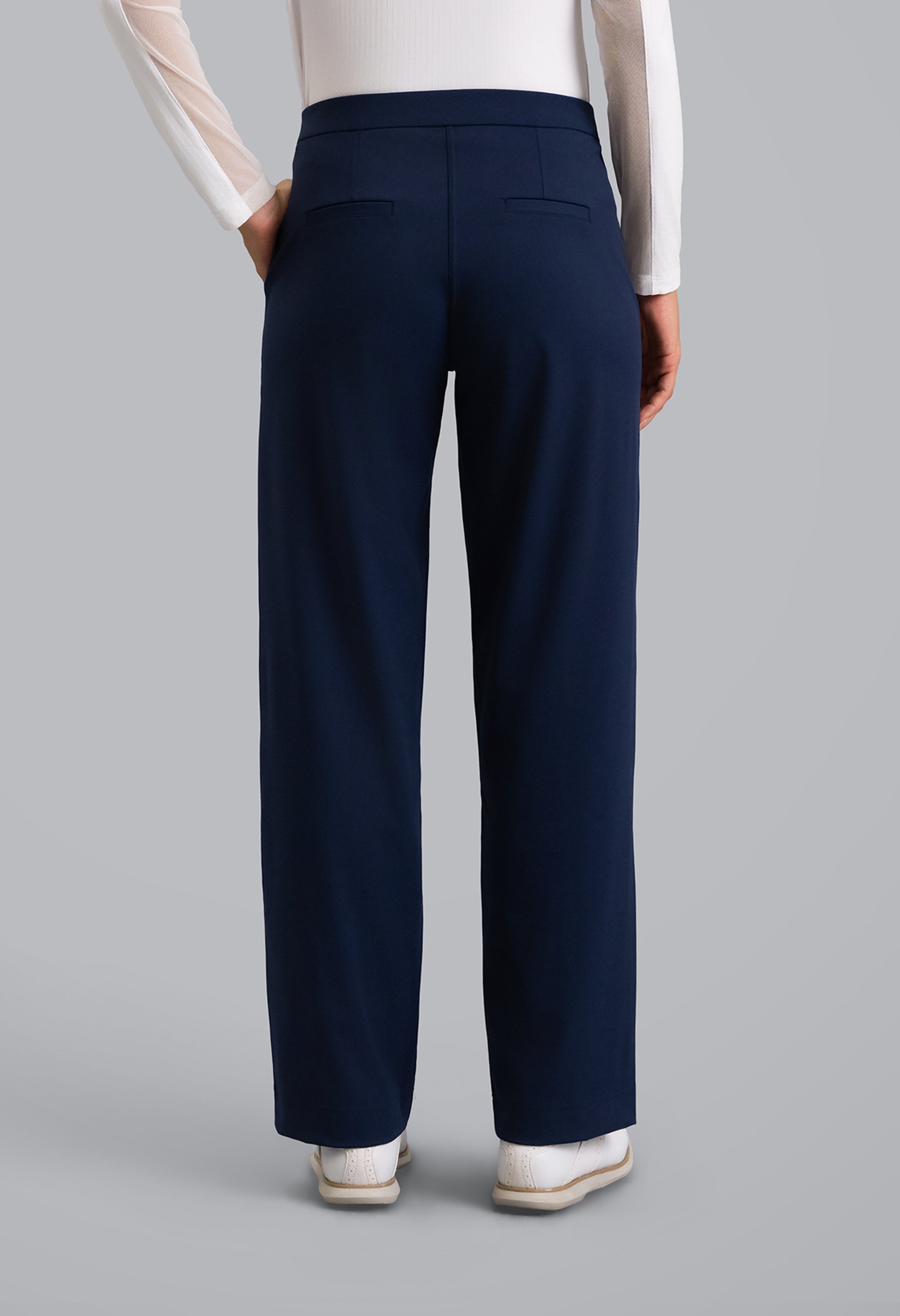 IBKÜL - Straight Leg Performance Pant - Color: Classic Navy