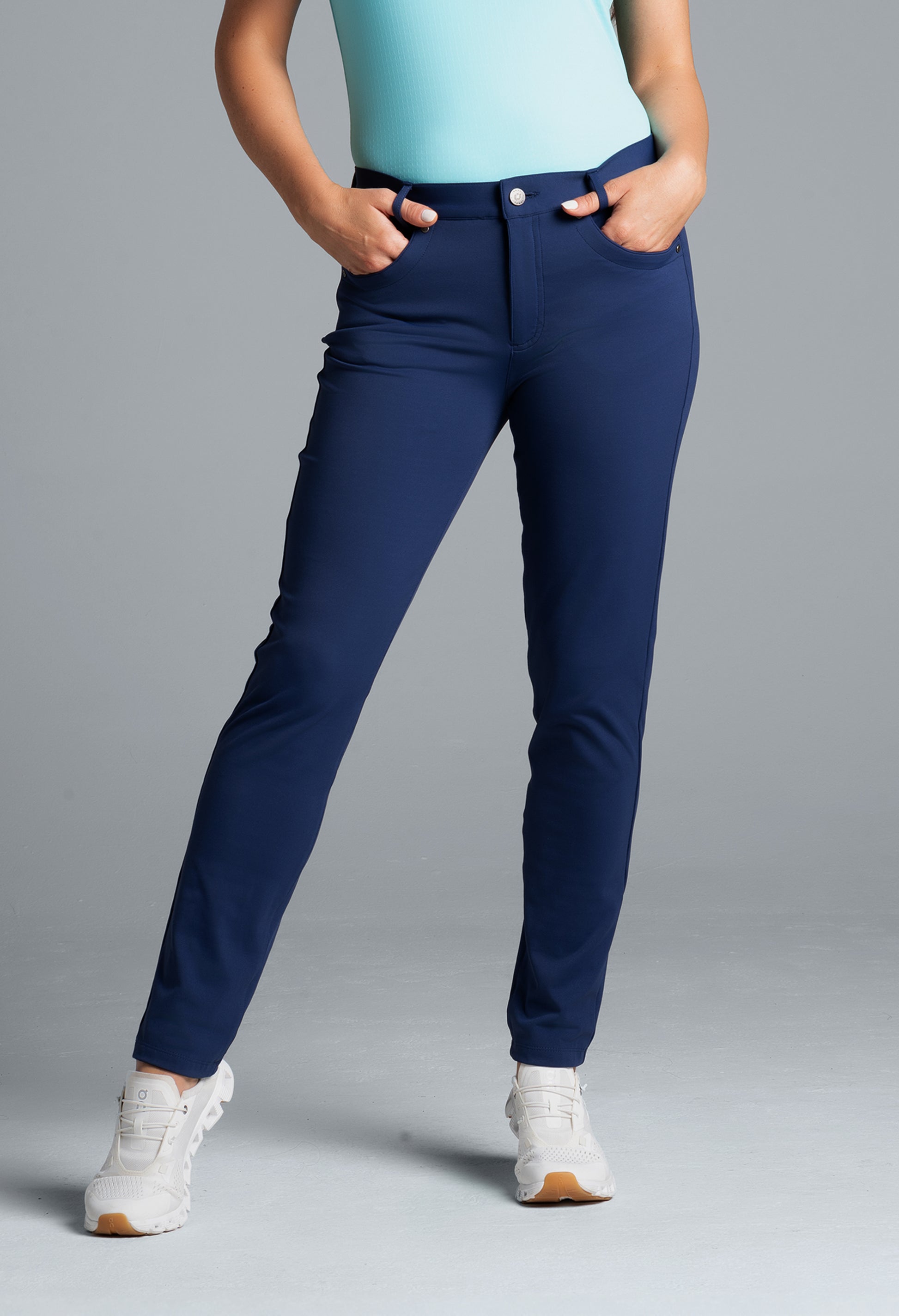 IBKÜL - 5 Pocket Performance Pant - 75002 - Color: Midnight