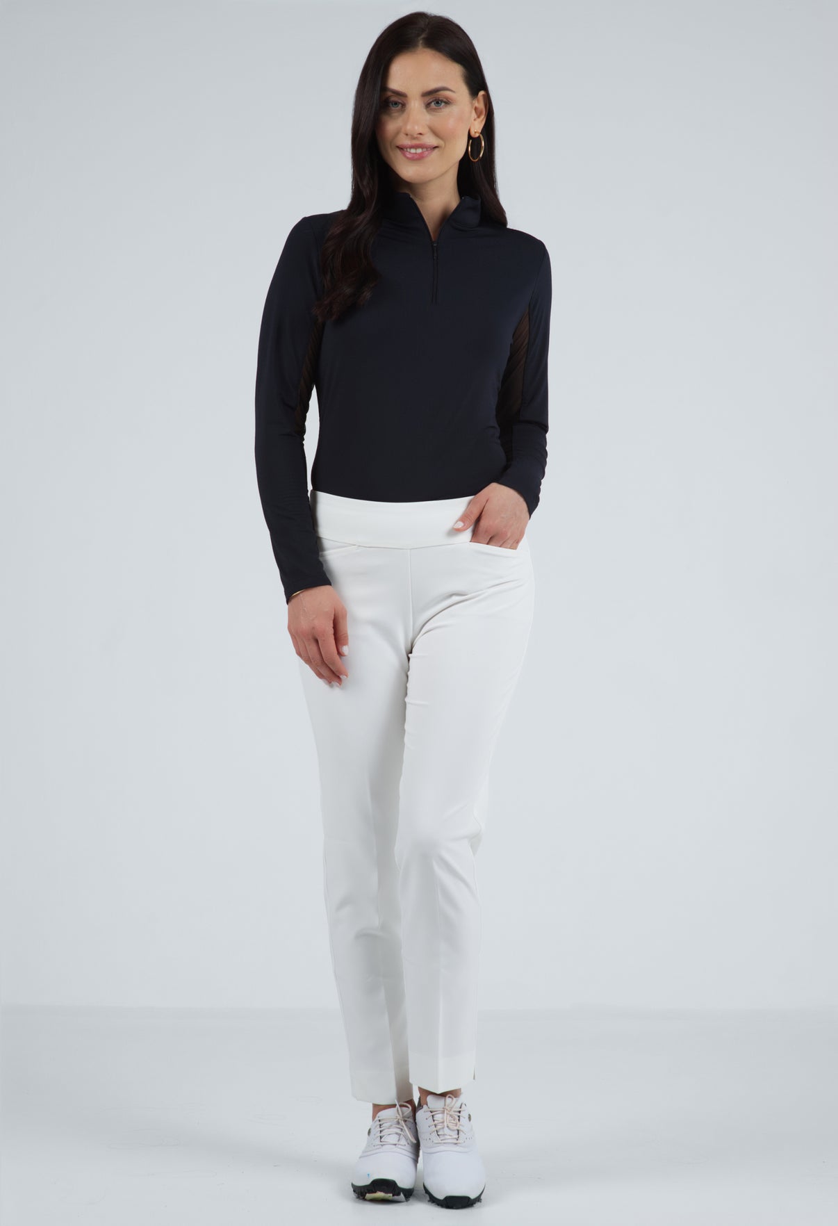 IBKÜL - Ankle Pants - 72000 - Color: Stone