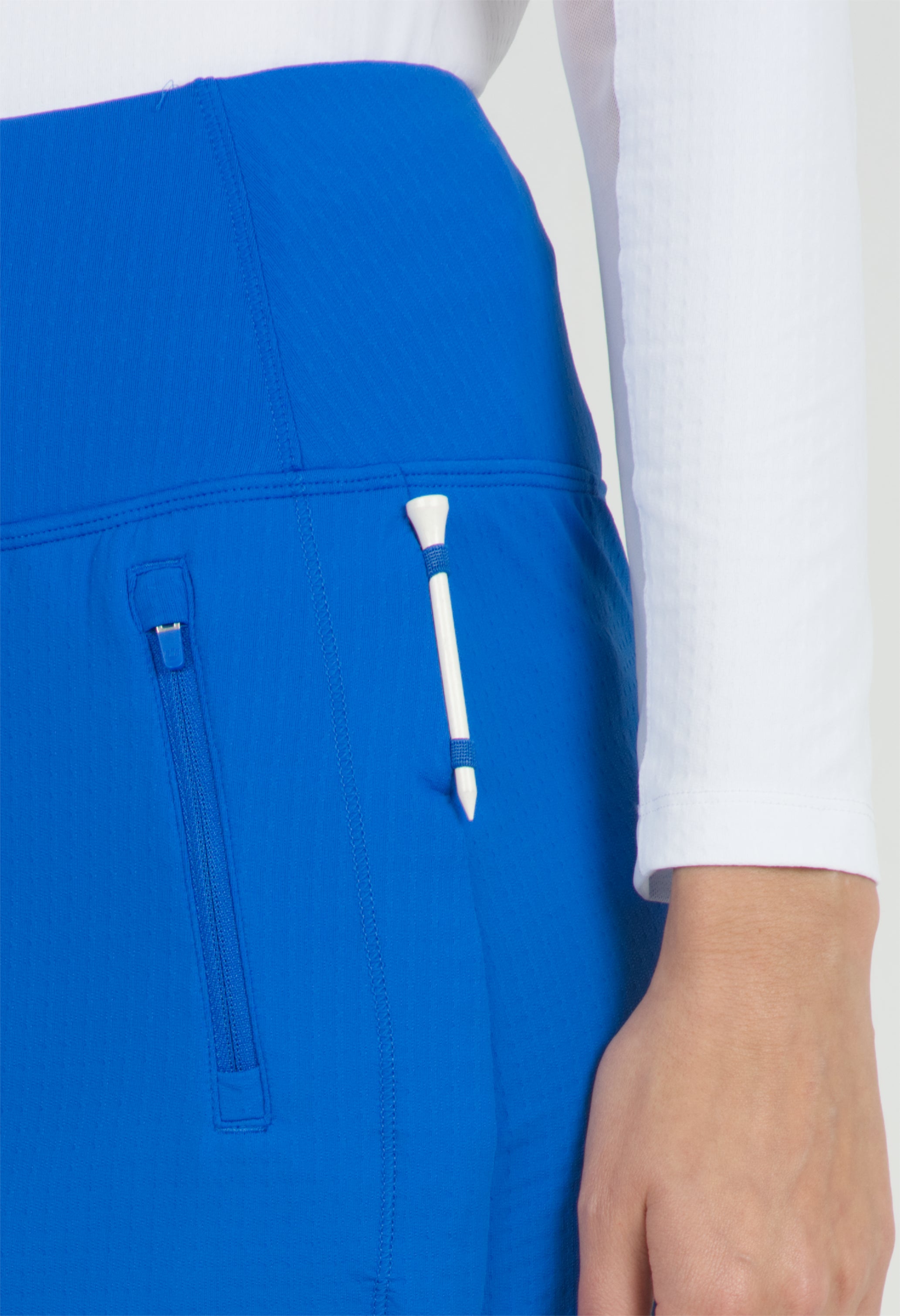 IBKÜL - Solid 17 1/2 in Straight Skort - 28000 - Color: Blue