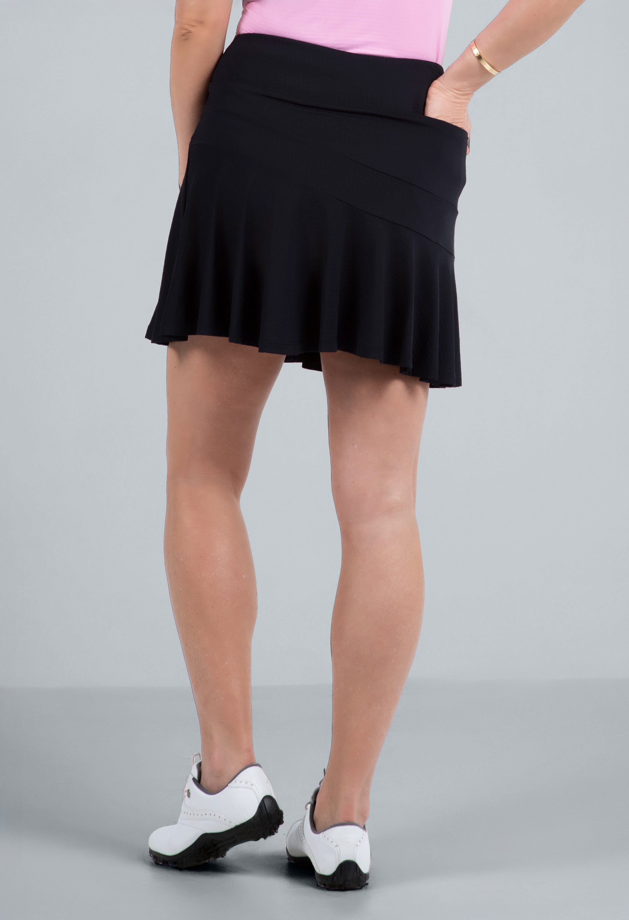 Solid Flounce Skort 16.5"