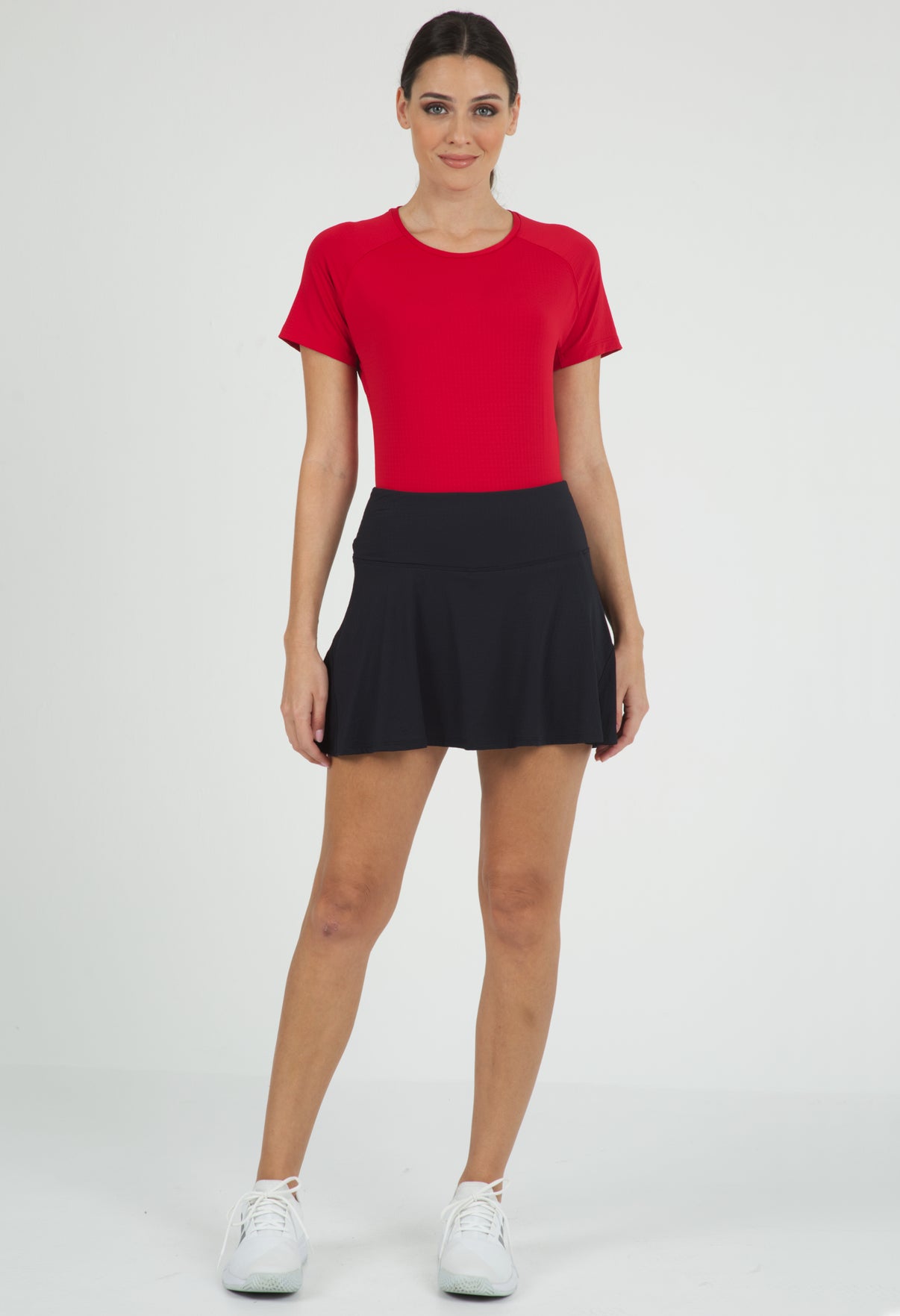 IBKÜL - Solid Swing Skort - 22000 - Color: White