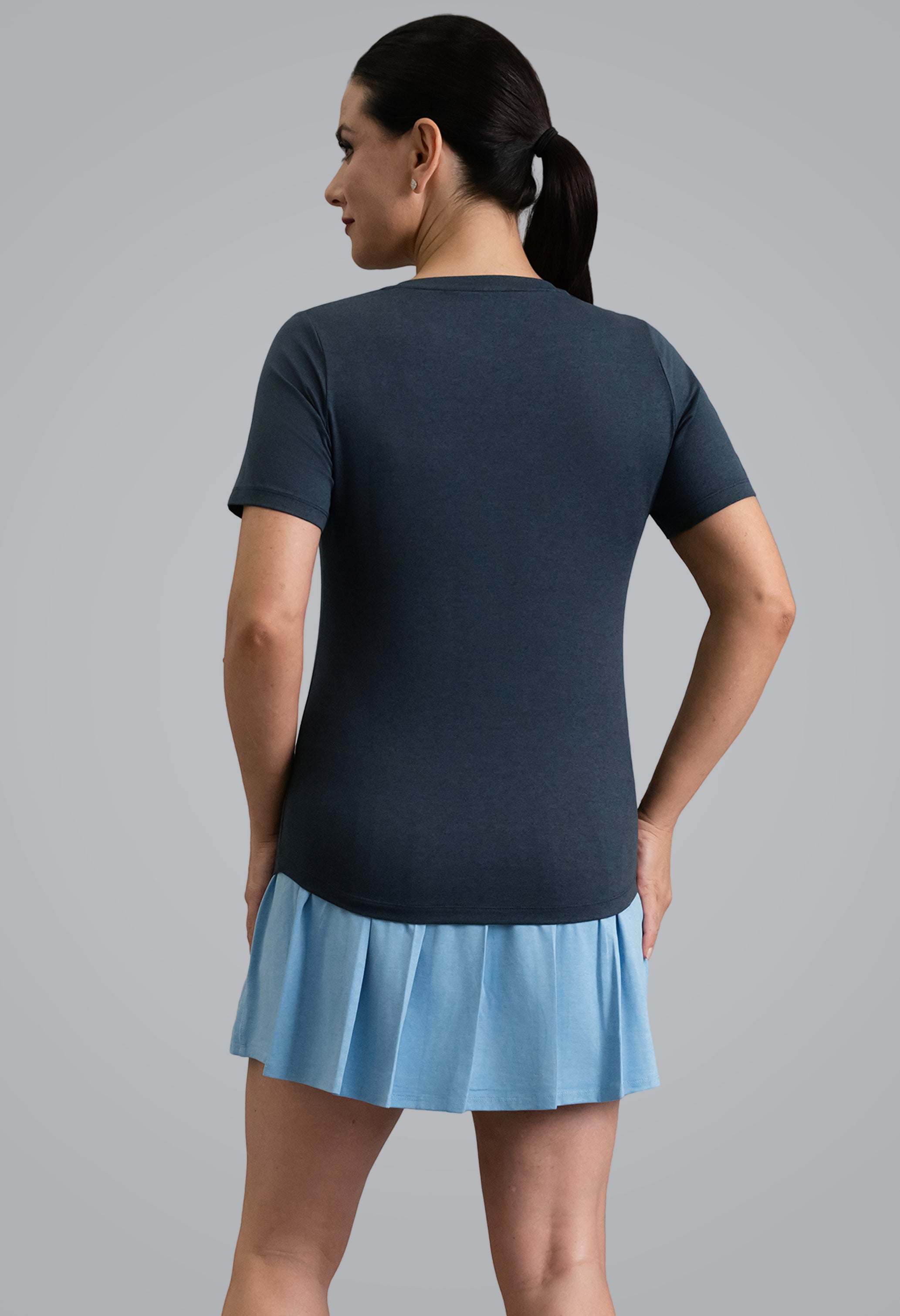 IBKÜL - IBKomfortable Short Sleeve Tee - Color: Navy Heather