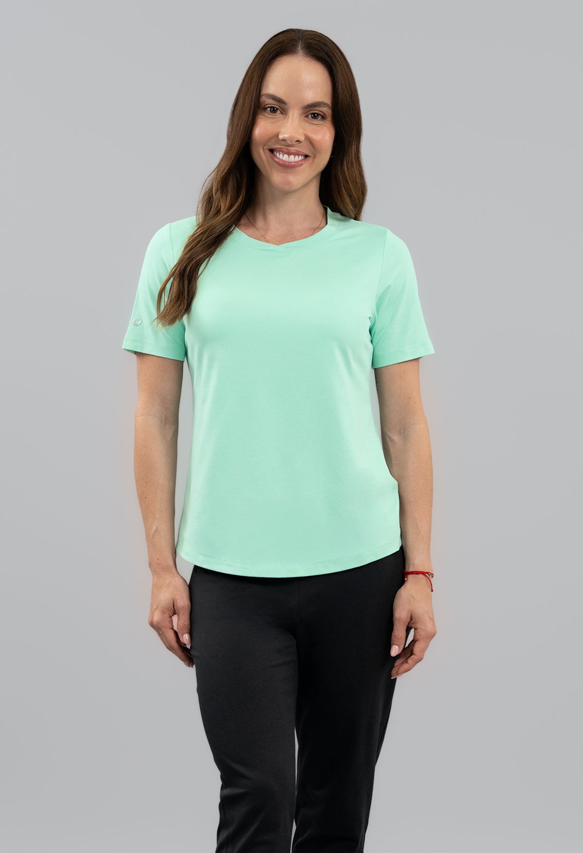 IBKÜL - IBKomfortable Short Sleeve Tee - Color: Pool Party Heather