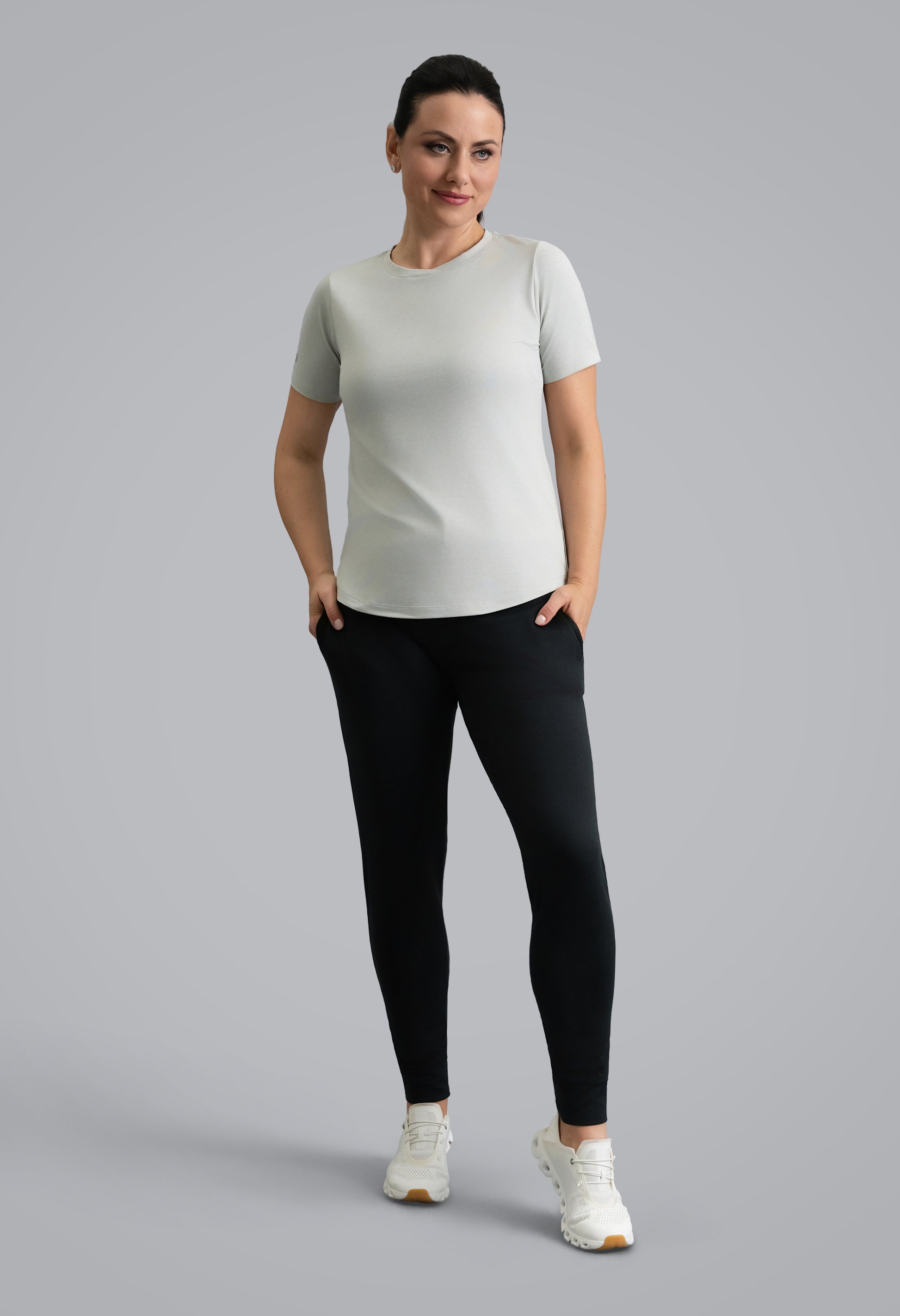 IBKÜL - IBKomfortable Short Sleeve Tee - Color: Silver Heather