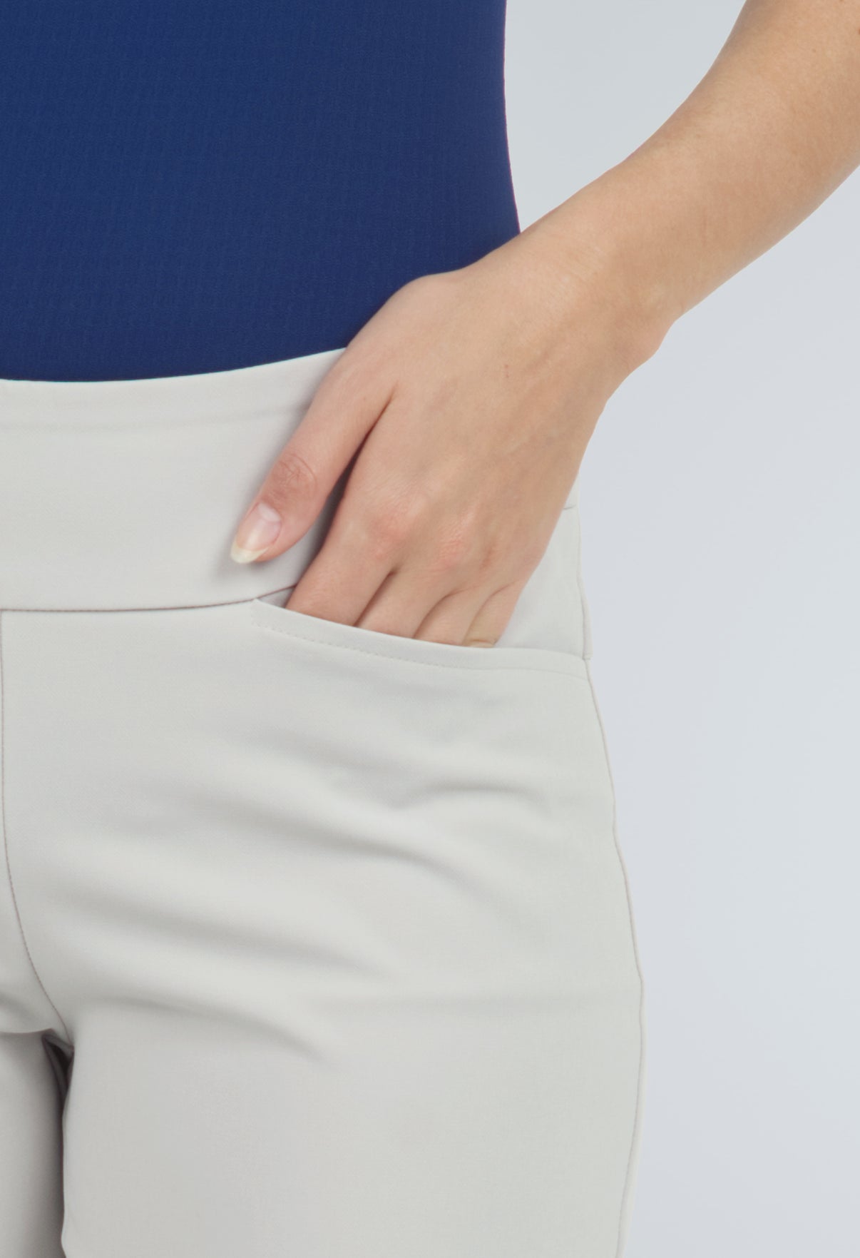 IBKÜL - Ankle Pants - 72000 - Color: Stone