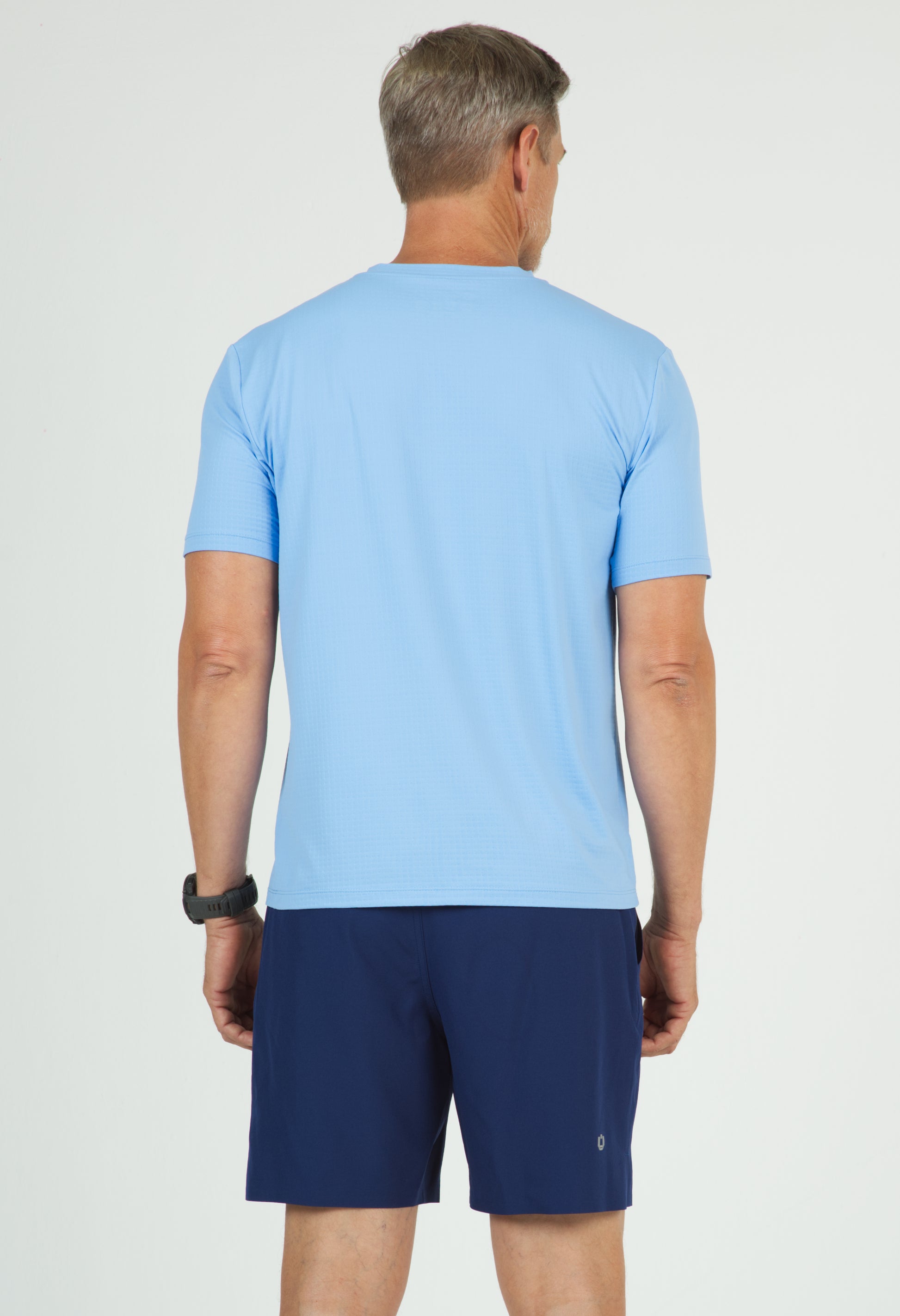 IBKÜL - Solid Short Sleeve V Neck - 89199 - Color: Peri