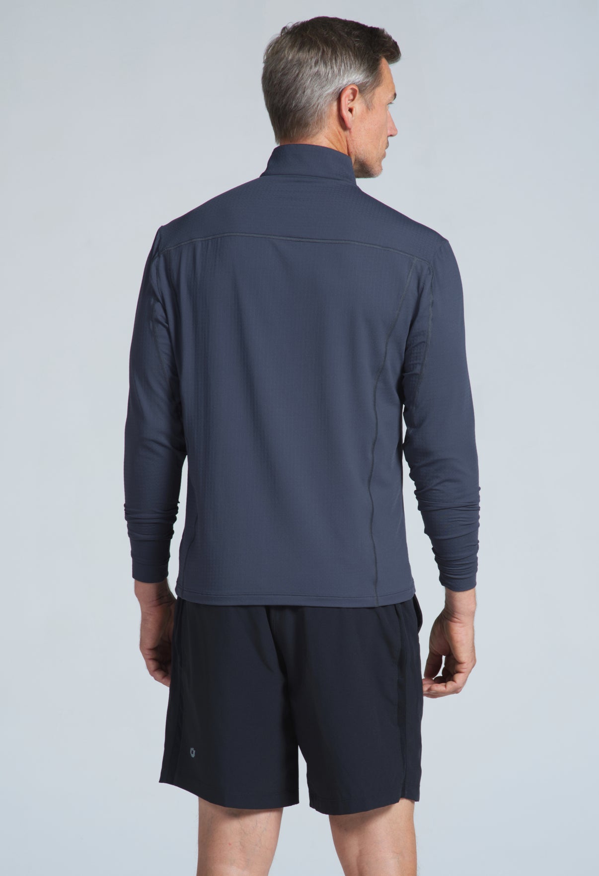 IBKÜL - Long Sleeve Mock Neck Pullover - 90199 (Modern Fit) - Color: Black