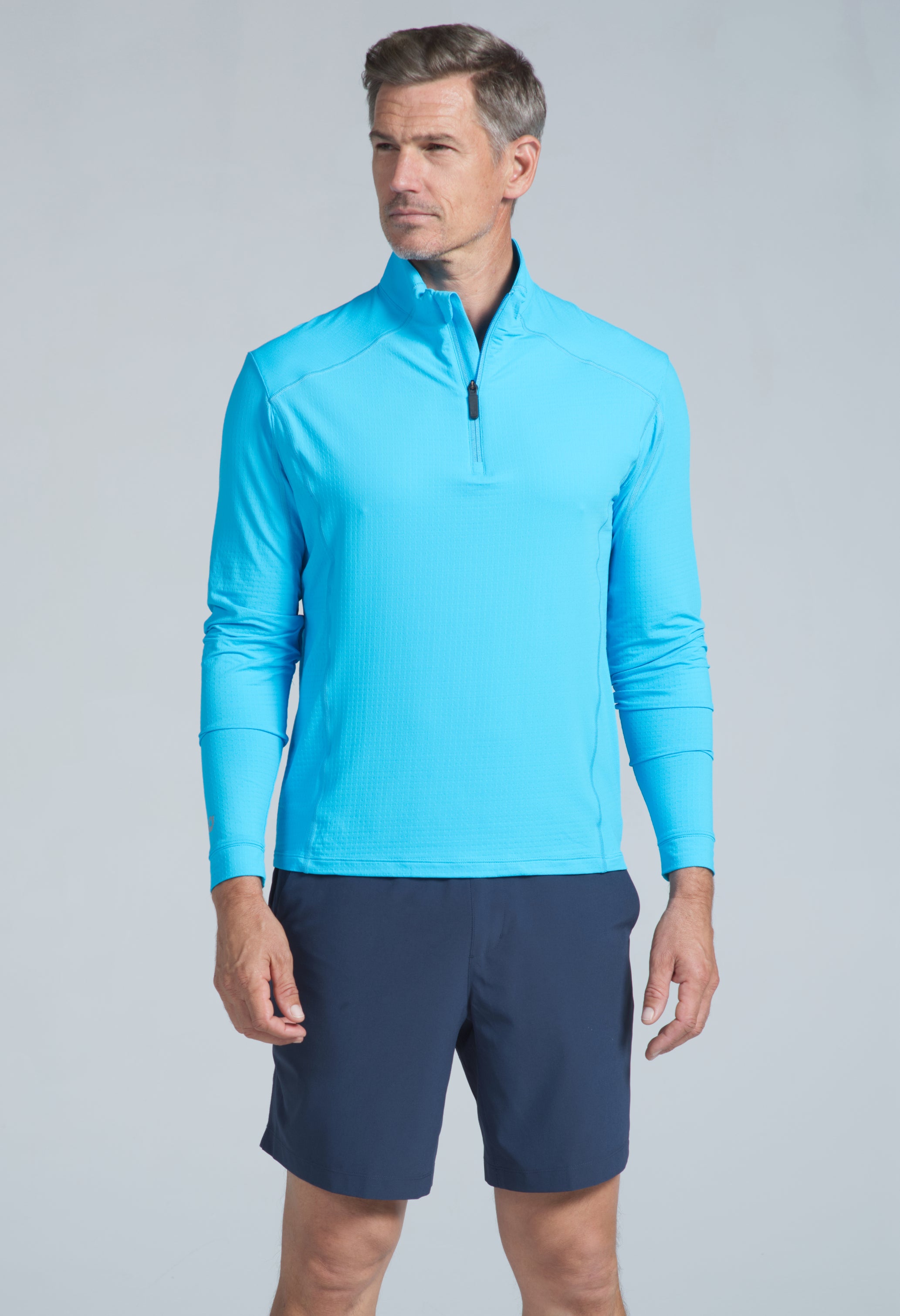IBKÜL - Long Sleeve Mock Neck Pullover - 90199 (Modern Fit) - Color: Black