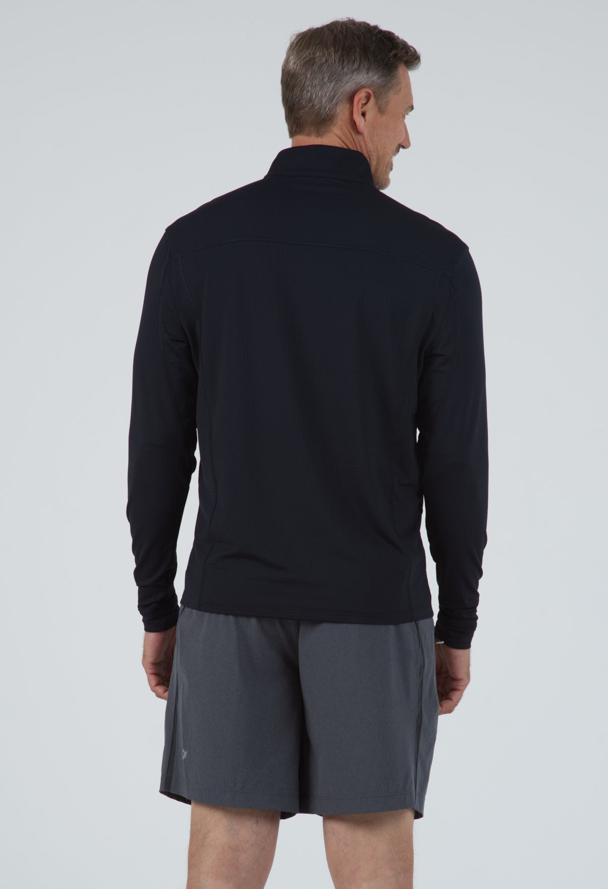 IBKÜL - Long Sleeve Mock Neck Pullover - 90199 (Modern Fit) - Color: Black