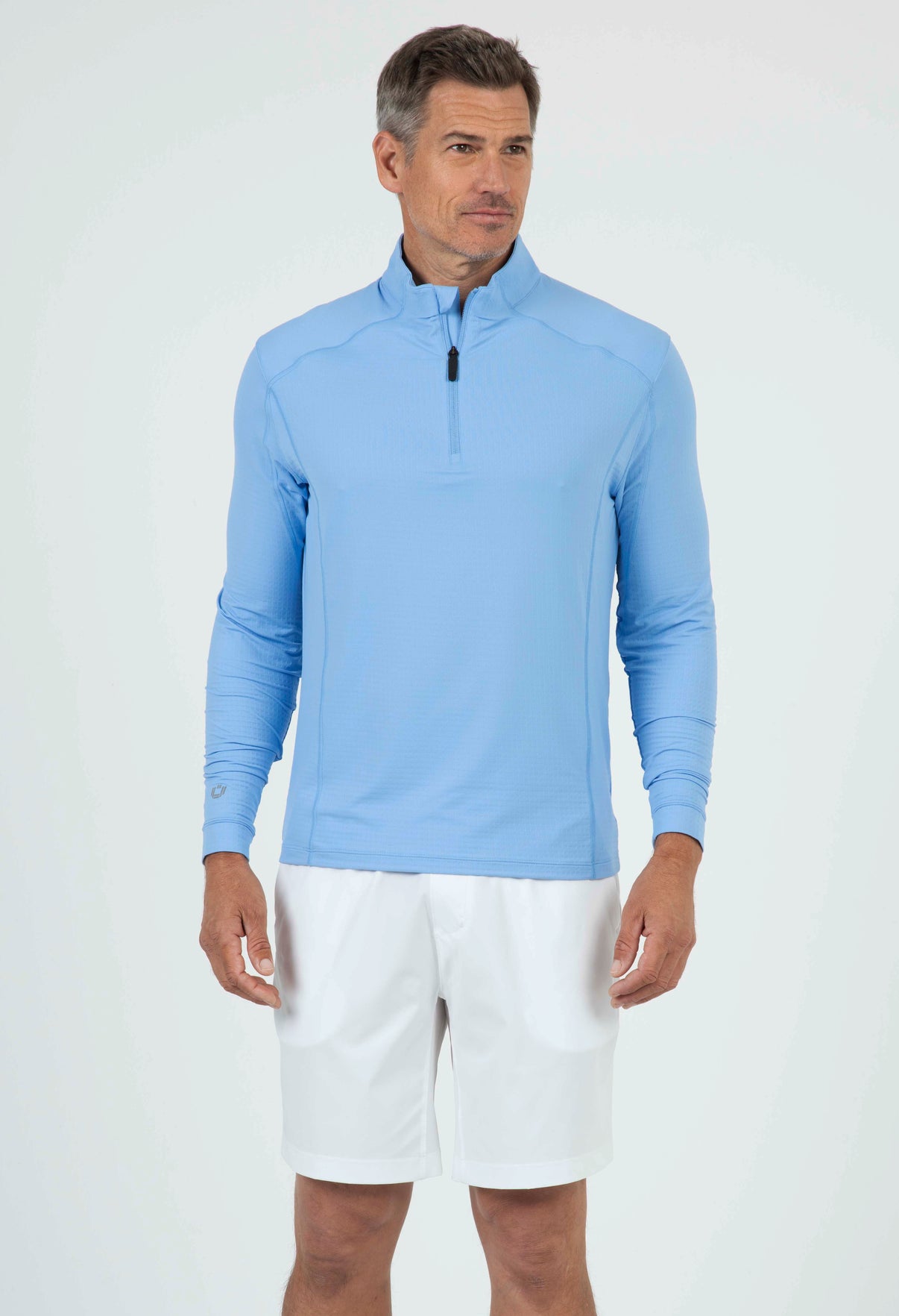 IBKÜL - Long Sleeve Mock Neck Pullover - 90199 (Modern Fit) - Color: Black