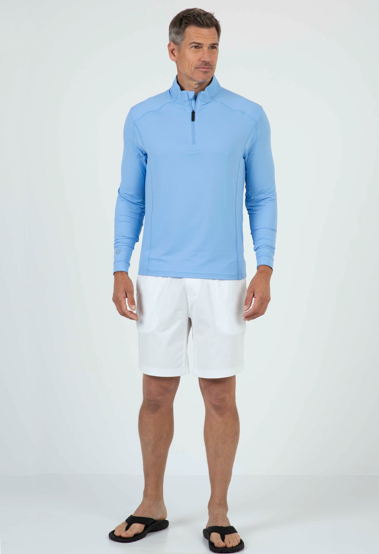 IBKÜL - Long Sleeve Mock Neck Pullover - 90199 (Modern Fit) - Color: Black