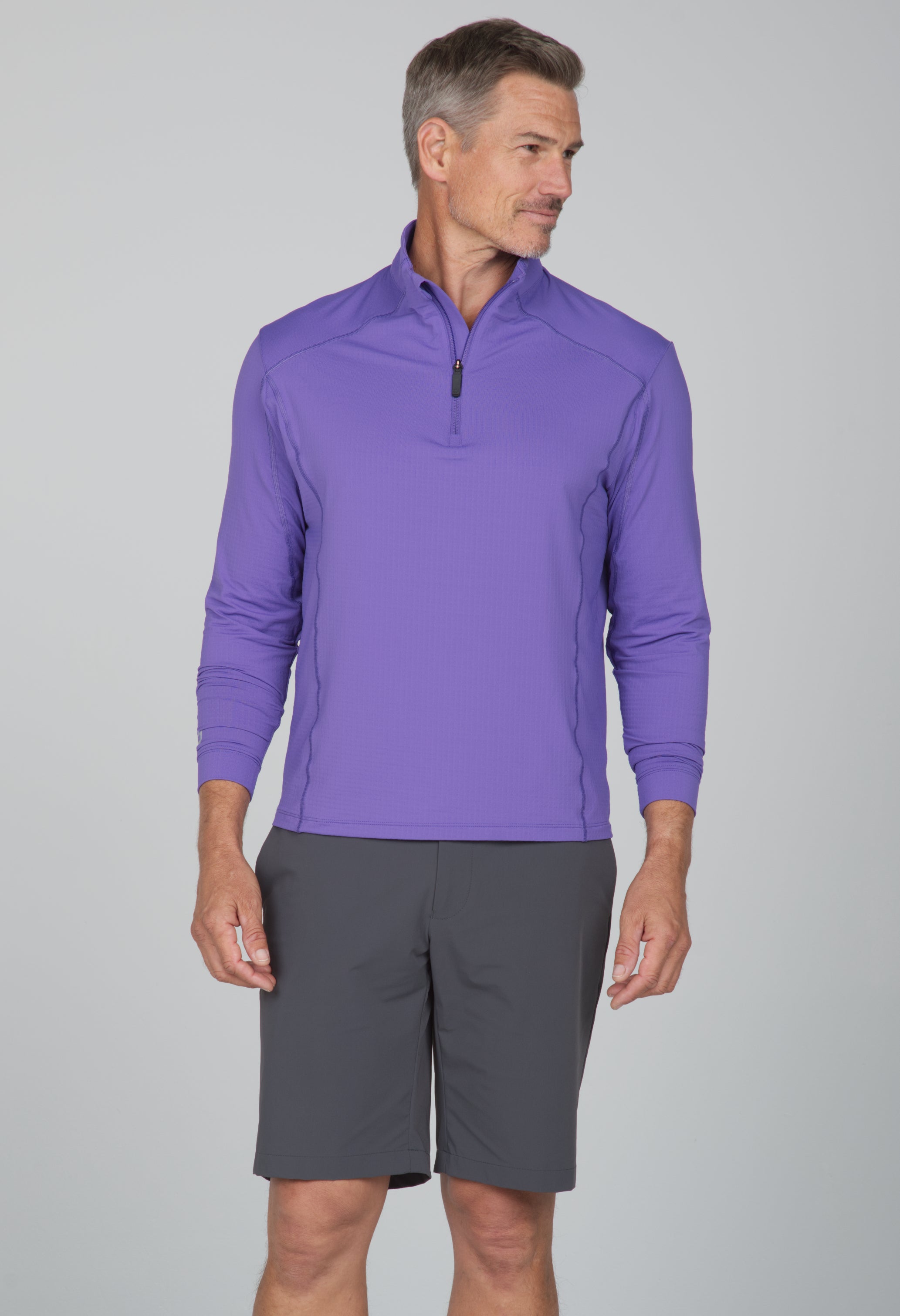 IBKÜL - Long Sleeve Mock Neck Pullover - 90199 (Modern Fit) - Color: Black