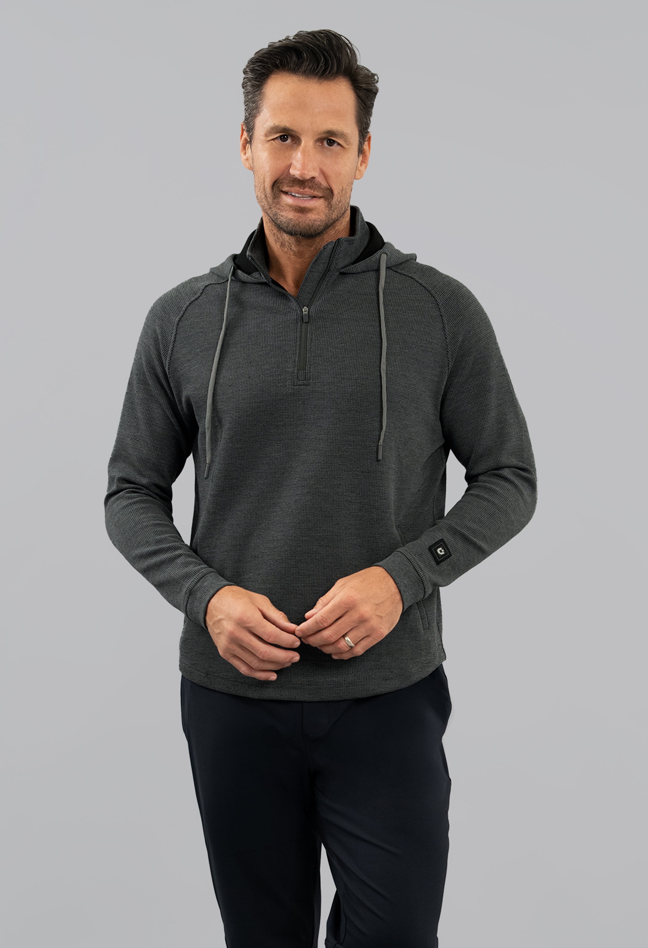 Waffle Knit Hoody