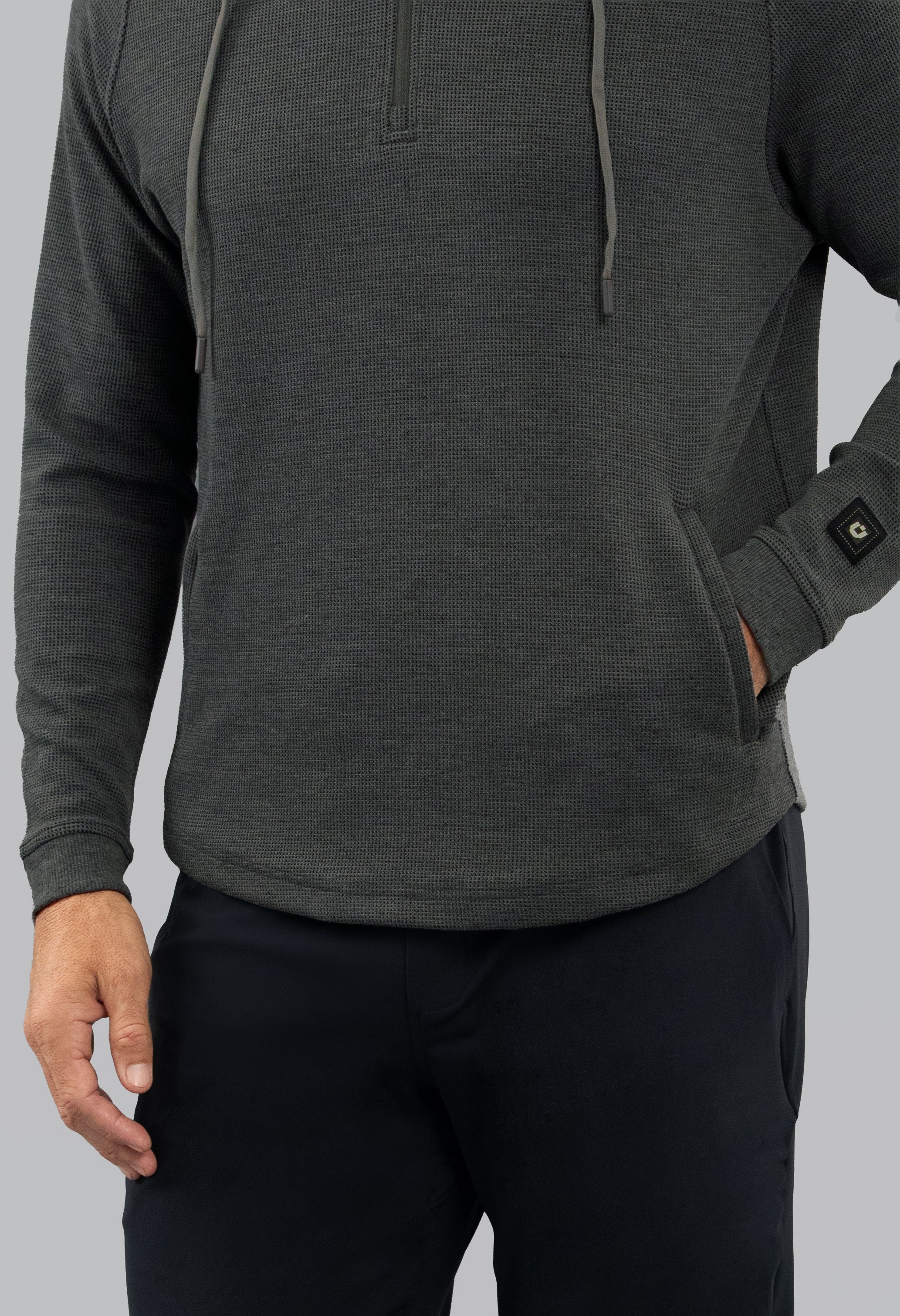 Waffle Knit Hoody