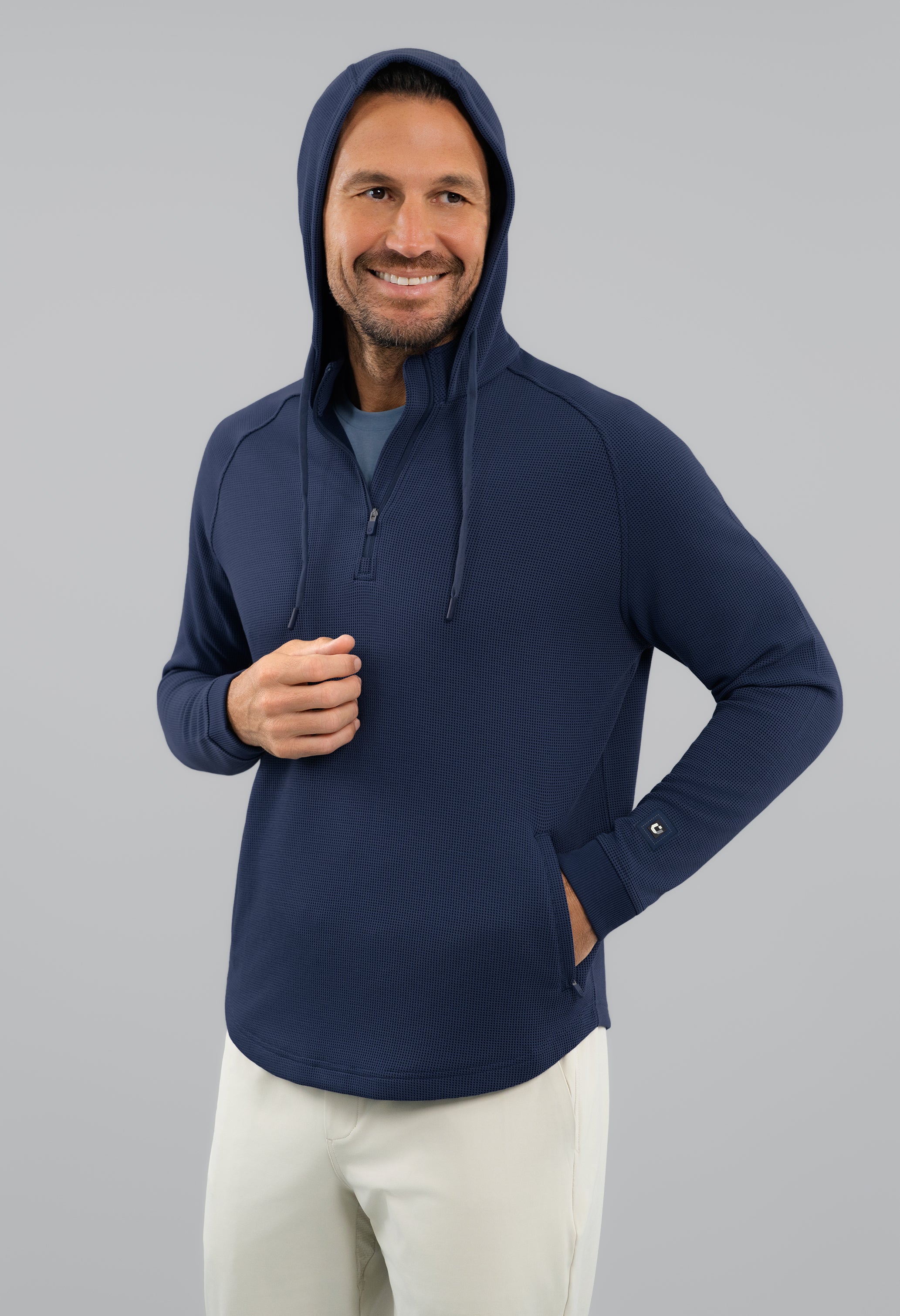 Waffle Knit Hoody