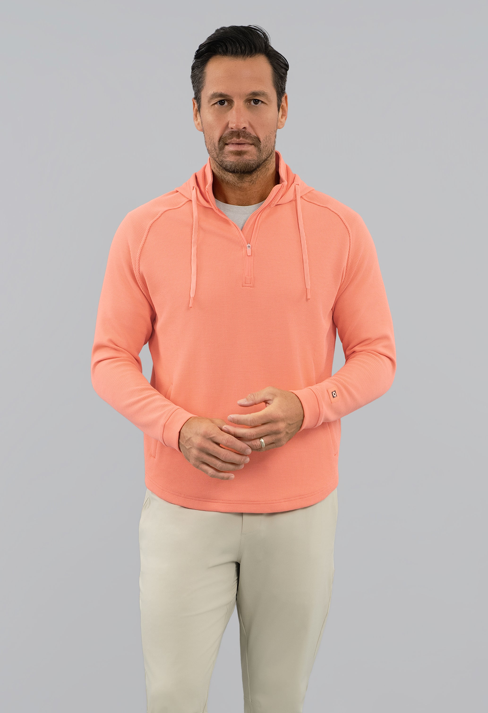 Waffle Knit Hoody