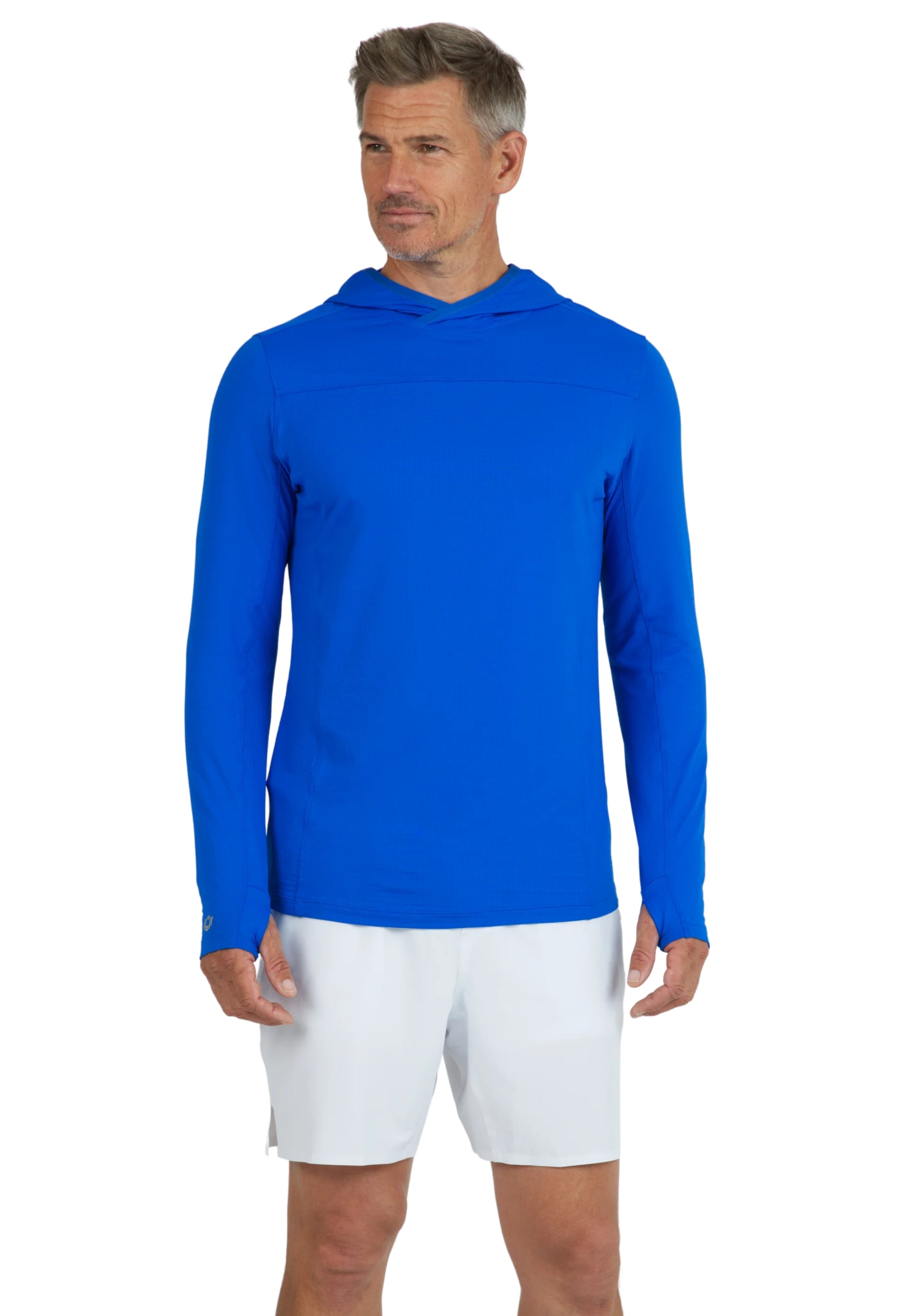Men's Solid Long Sleeve Hoody