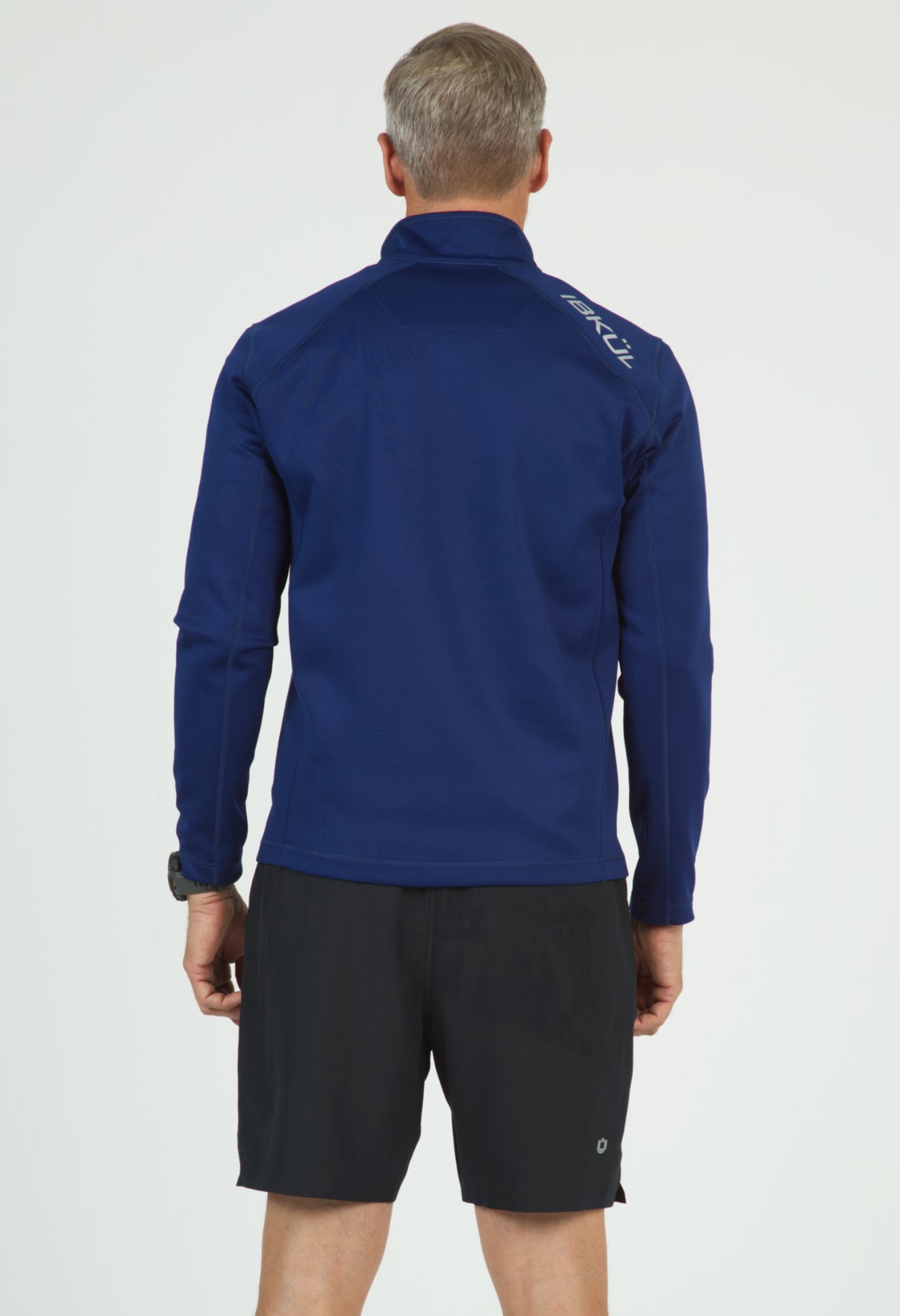 IBKÜL - Men's Insulated Zip Mock Pullover - 92000 - Color: Navy