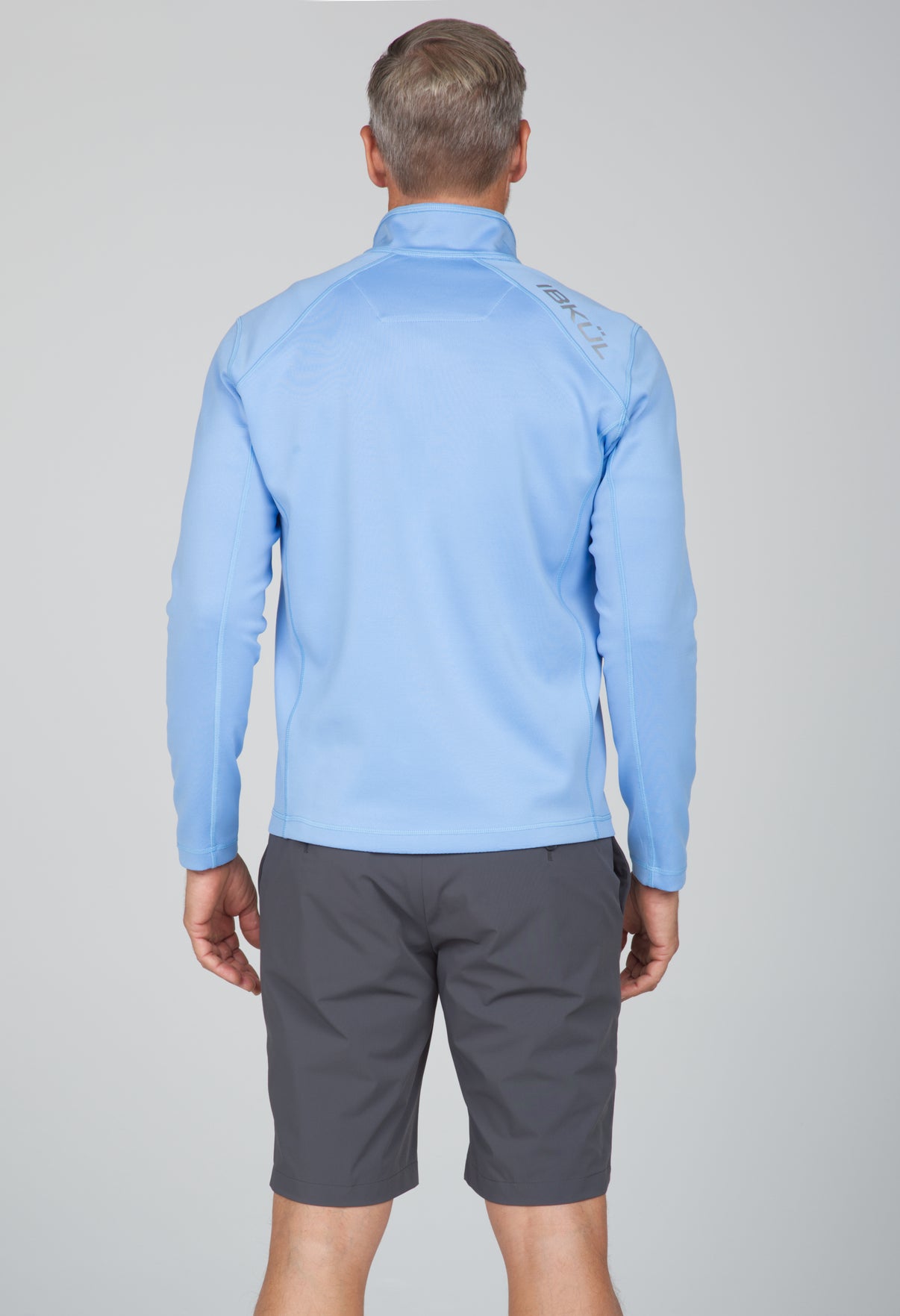 IBKÜL - Men's Insulated Zip Mock Pullover - 92000 - Color: Peri
