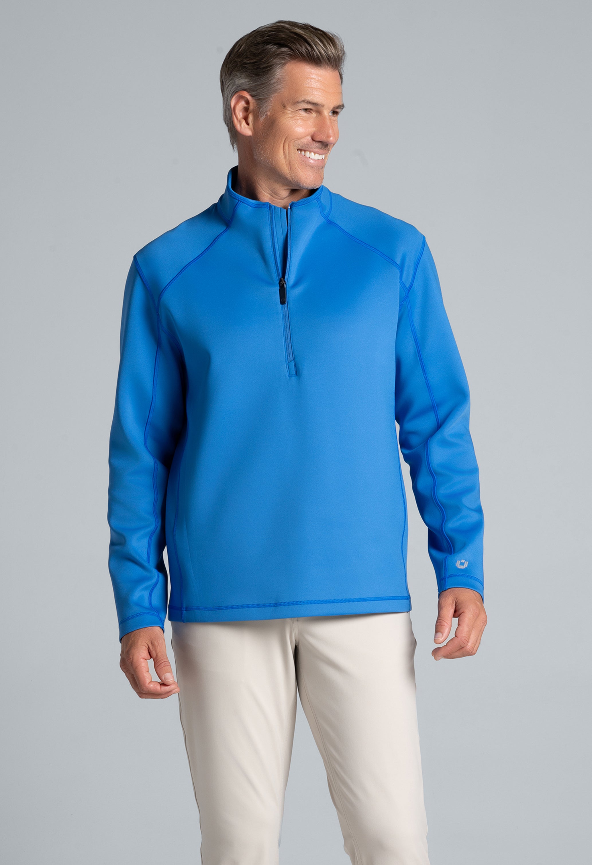 Men's Insulated Zip Mock Pullover - 92000