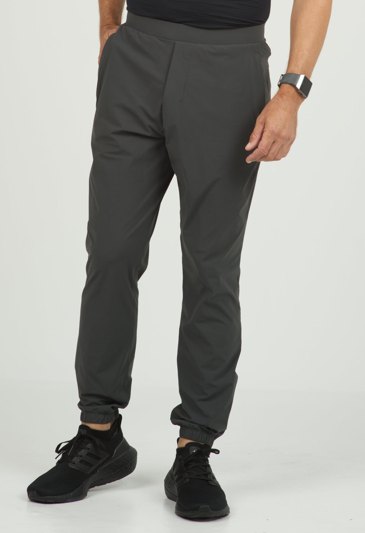 IBKÜL - Solid Men's Joggers - 99000 - Color: Black