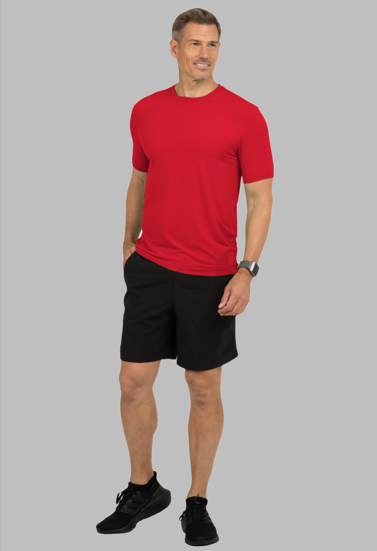 IBKÜL - Short Sleeve Crewneck T-Shirt - 92199 (Modern Fit) - Color: Black
