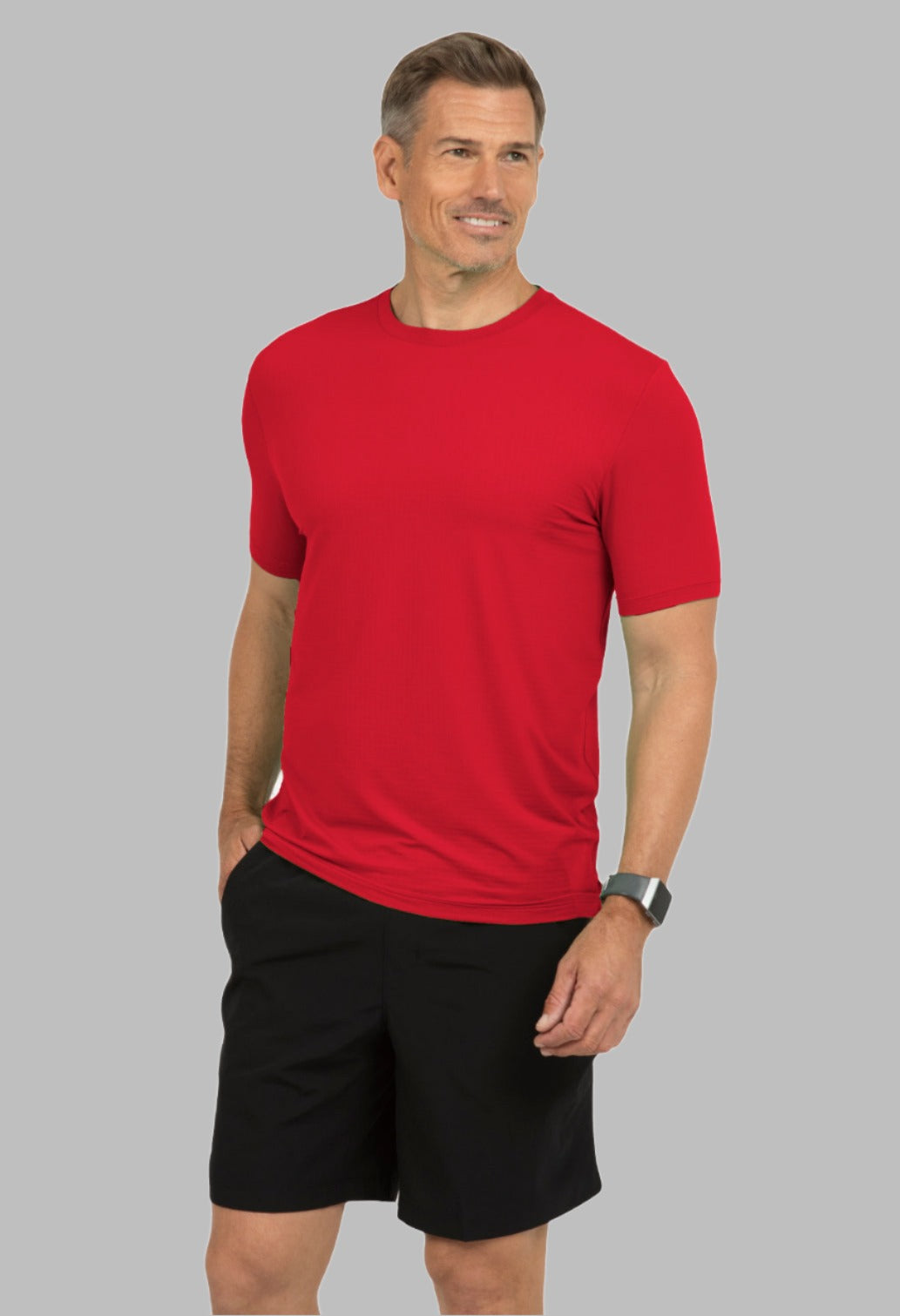 IBKÜL - Short Sleeve Crewneck T-Shirt - 92199 (Modern Fit) - Color: Black