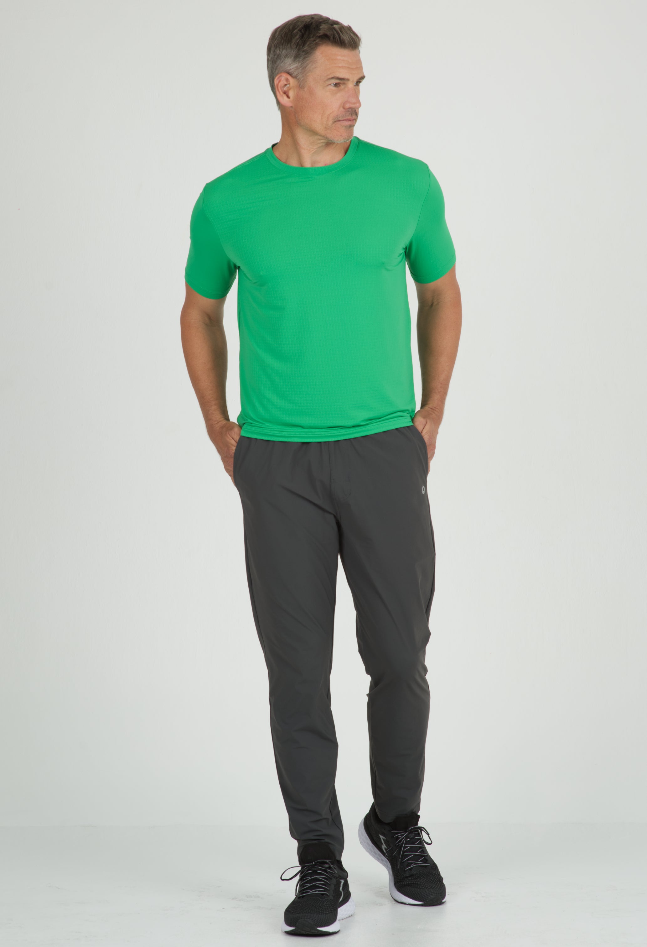 IBKÜL - Solid Men's City Pants - 93000 - Color: Charcoal