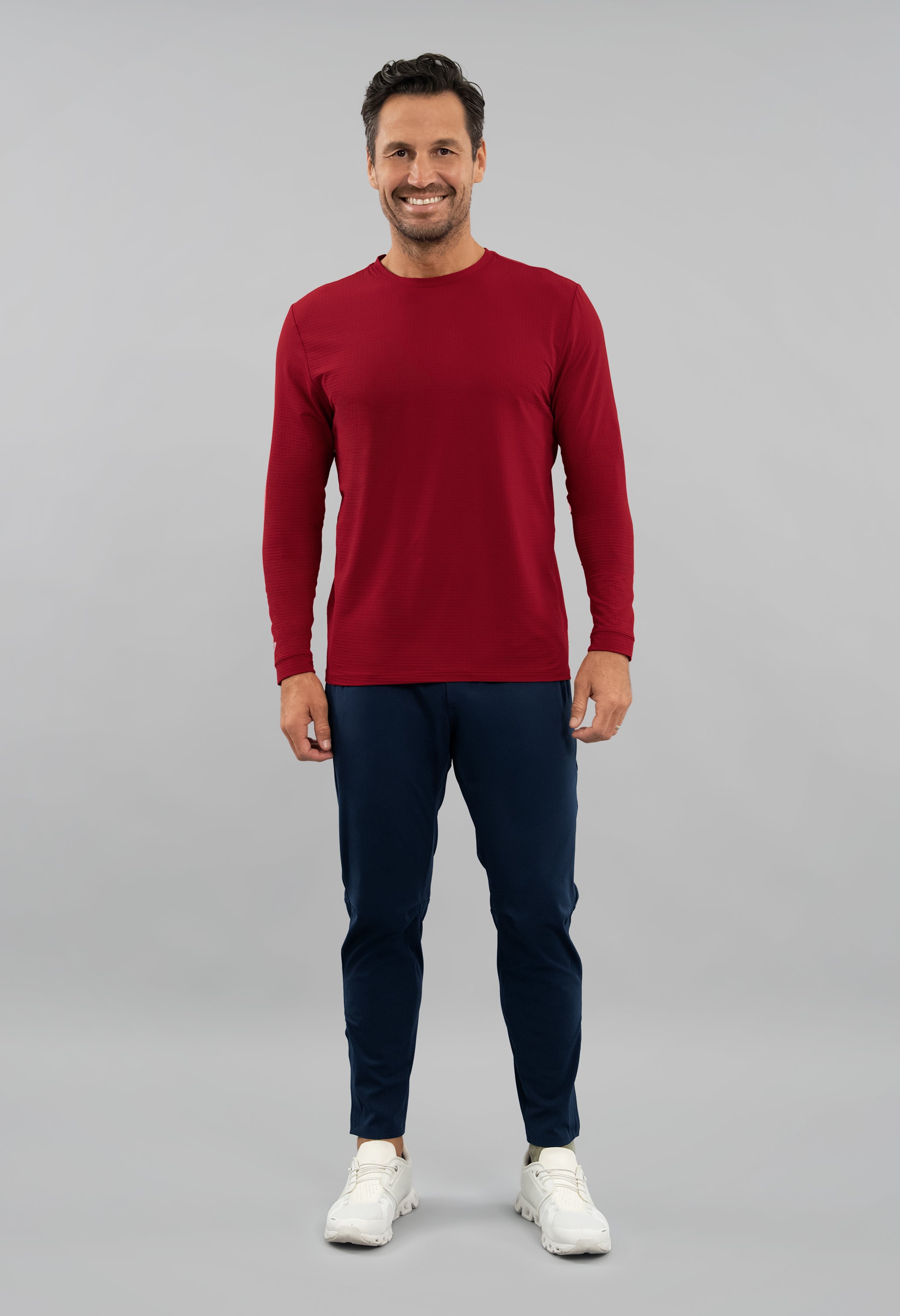 Long Sleeve Crewneck T-Shirt (Modern Fit)