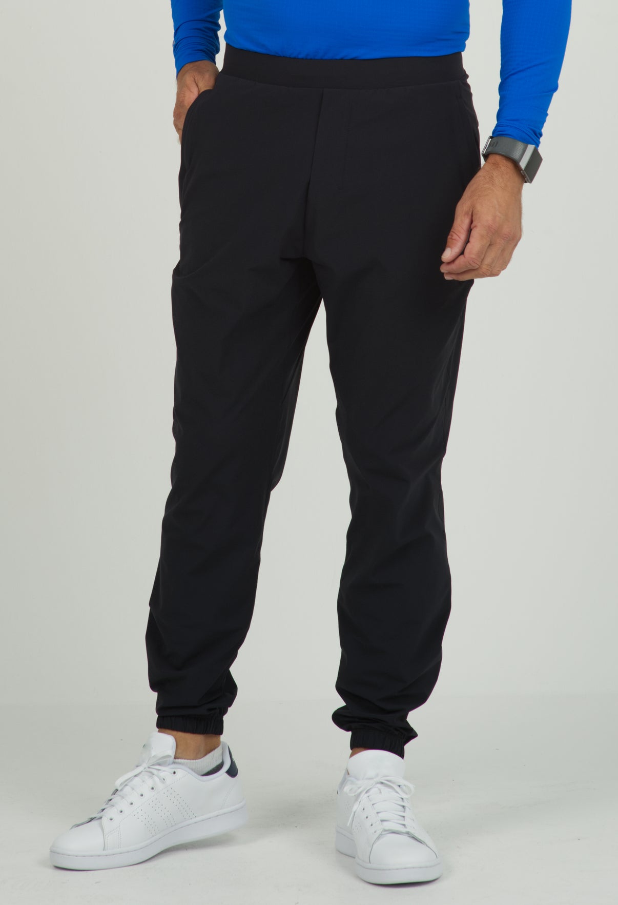 IBKÜL - Solid Men's Joggers - 99000 - Color: Black