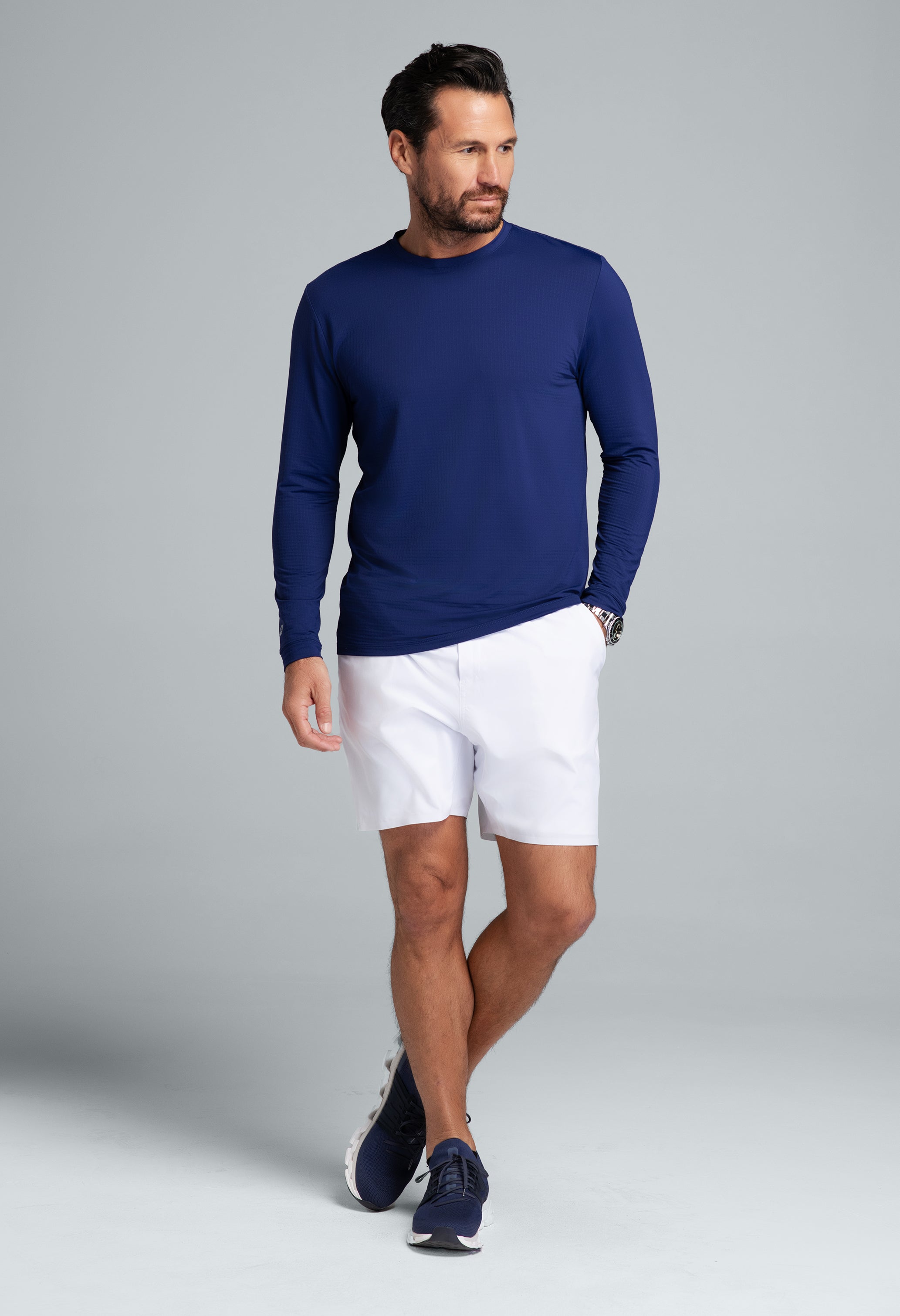 Long Sleeve Crewneck T-Shirt (Modern Fit)