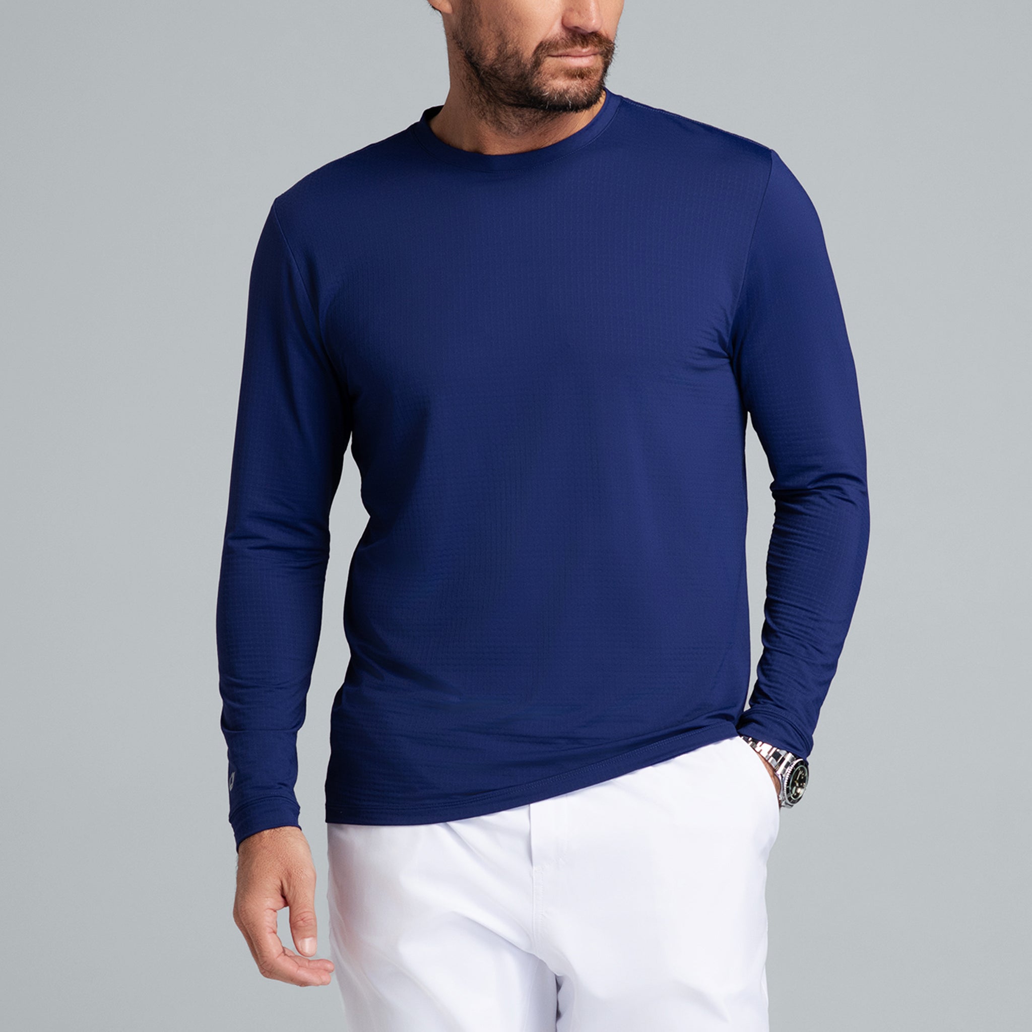 Long Sleeve Crewneck T-Shirt (Modern Fit)