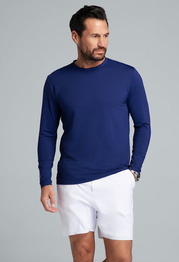 Long Sleeve Crewneck T-Shirt (Modern Fit)