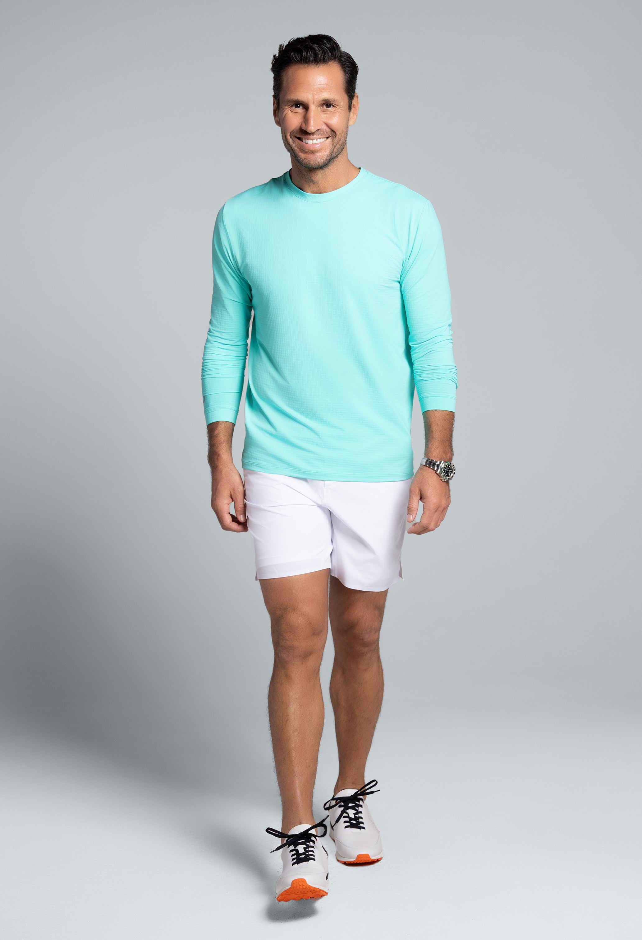 Long Sleeve Crewneck T-Shirt (Modern Fit)