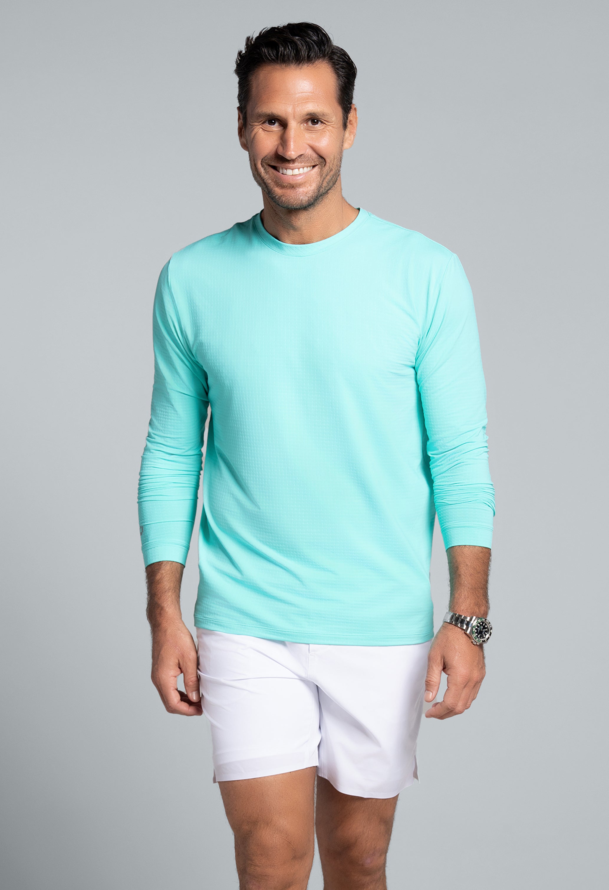 Long Sleeve Crewneck T-Shirt (Modern Fit)