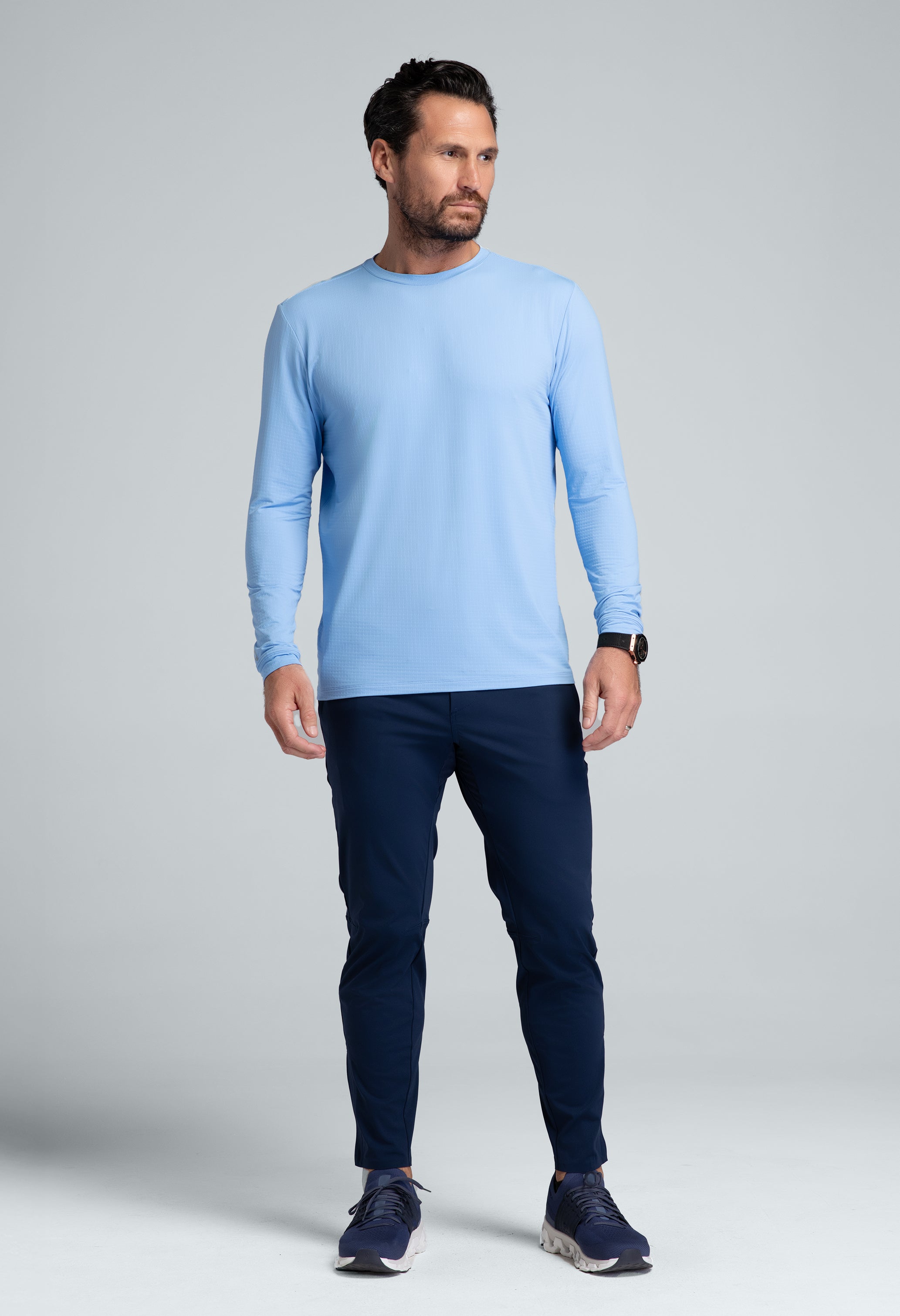 Long Sleeve Crewneck T-Shirt (Modern Fit)